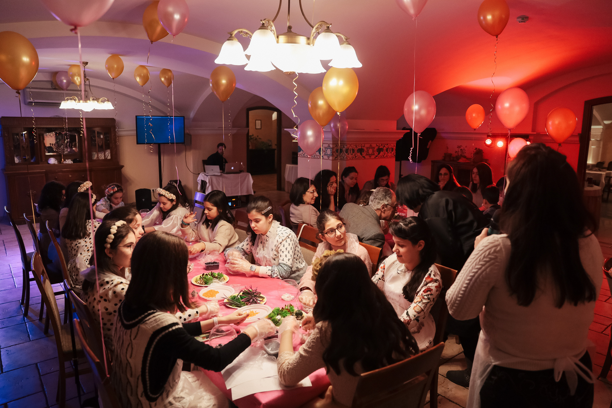 Bat Mitzvah. Photographer Michael Alekseev