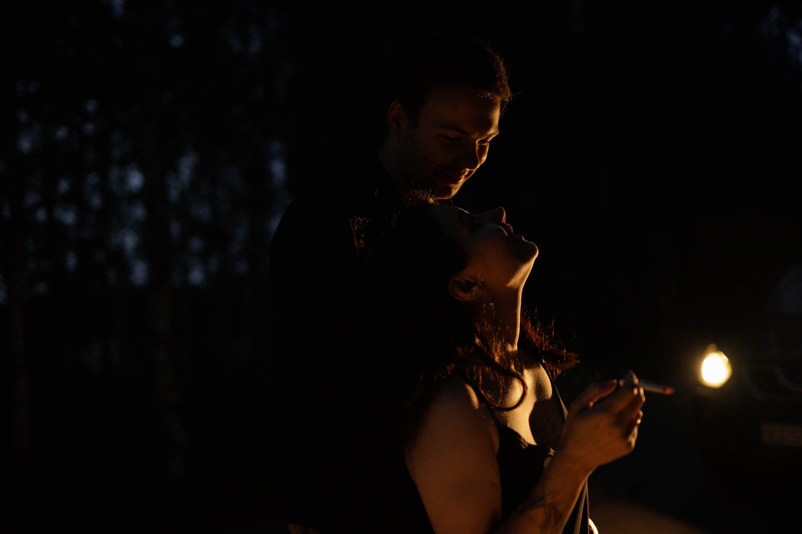 Поздний закат