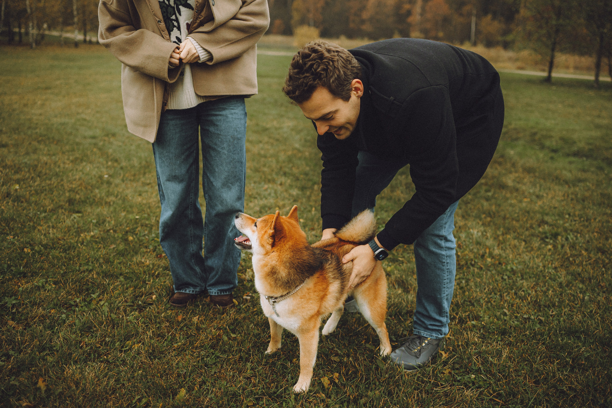 Настя, Юра и Скай