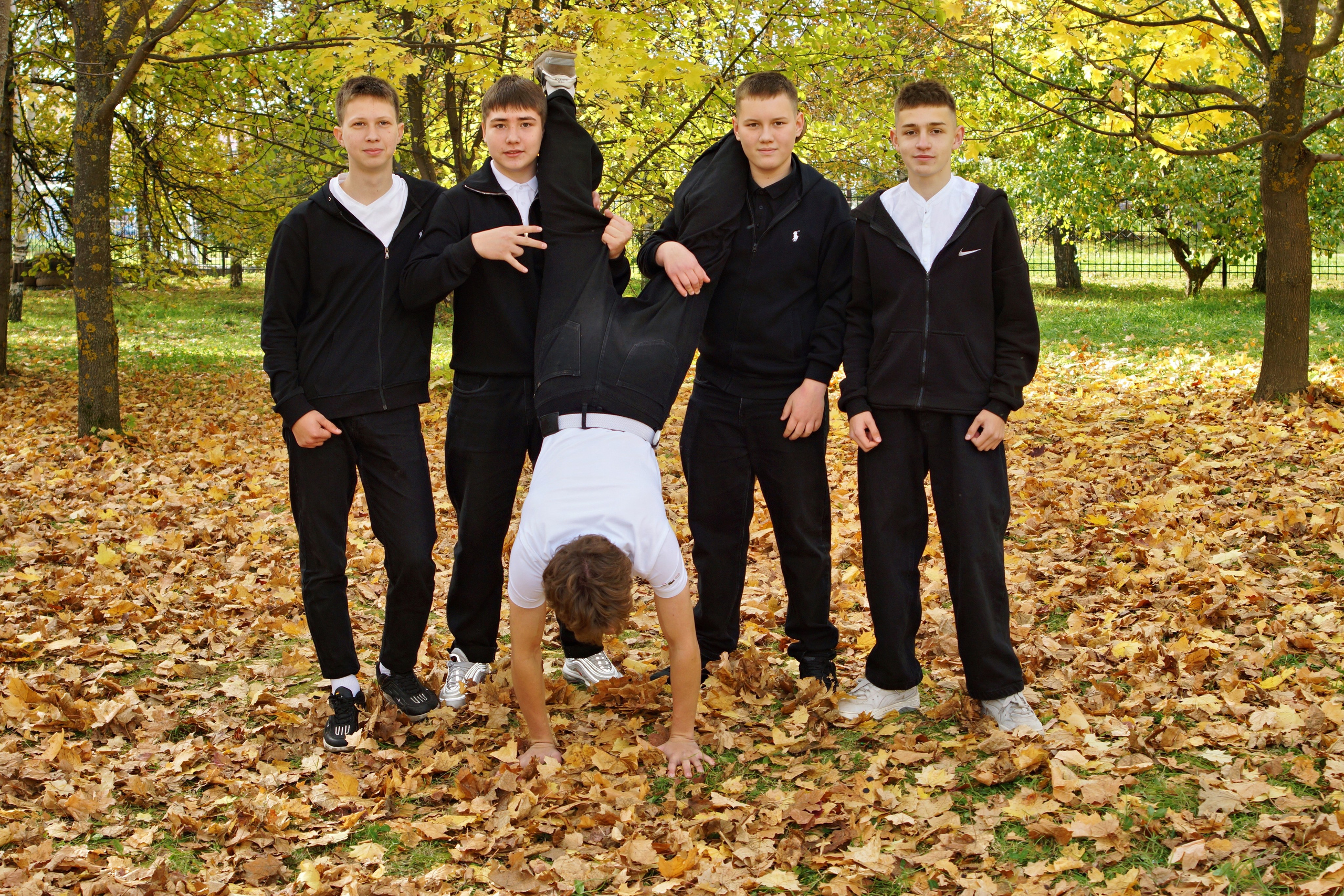 Осенняя фотосессия в школе г. Йошкар-Ола