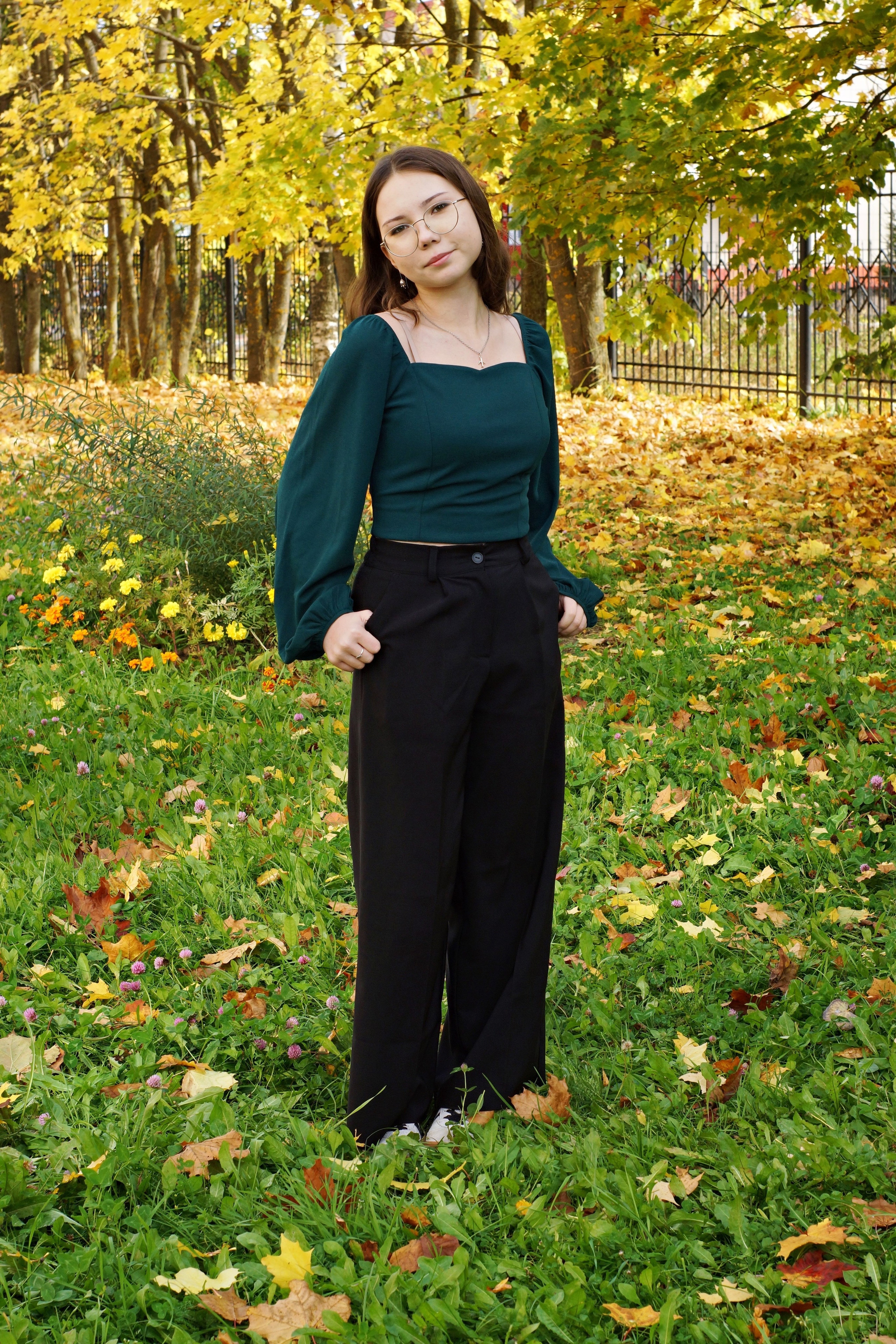 Осенняя фотосессия в школе г. Йошкар-Ола