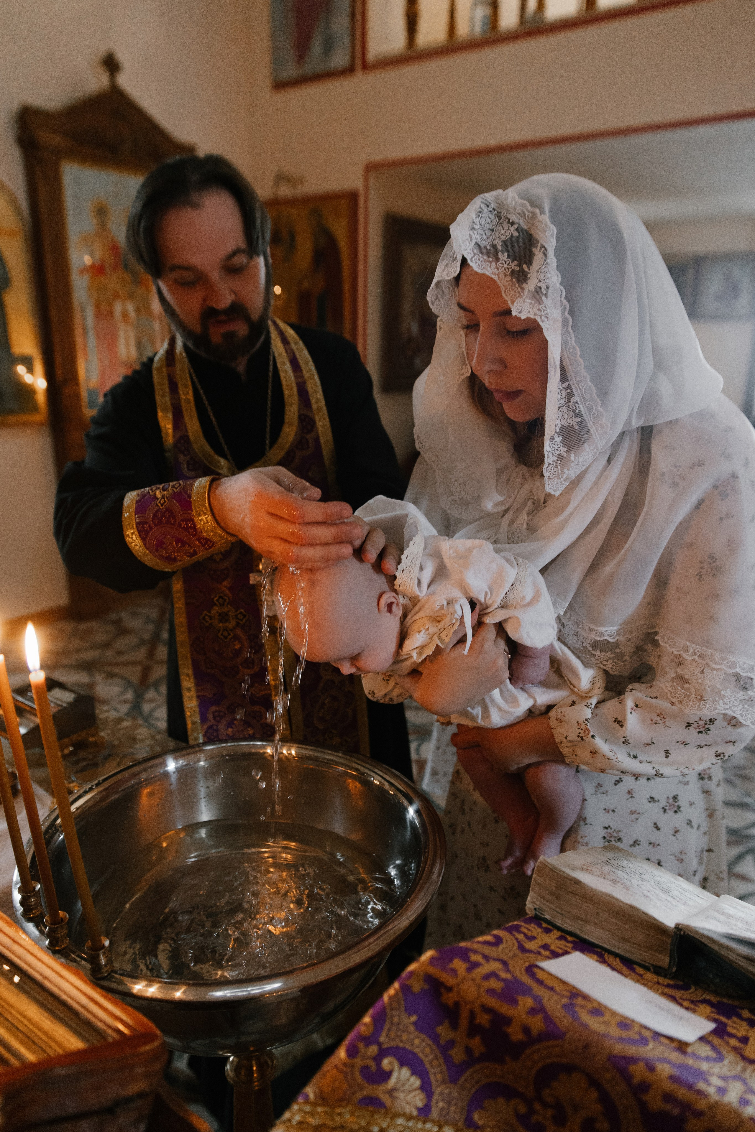 Крещение Марка. Свадебный и семейный фотограф в Таганроге и Ростове Руднева Анастасия