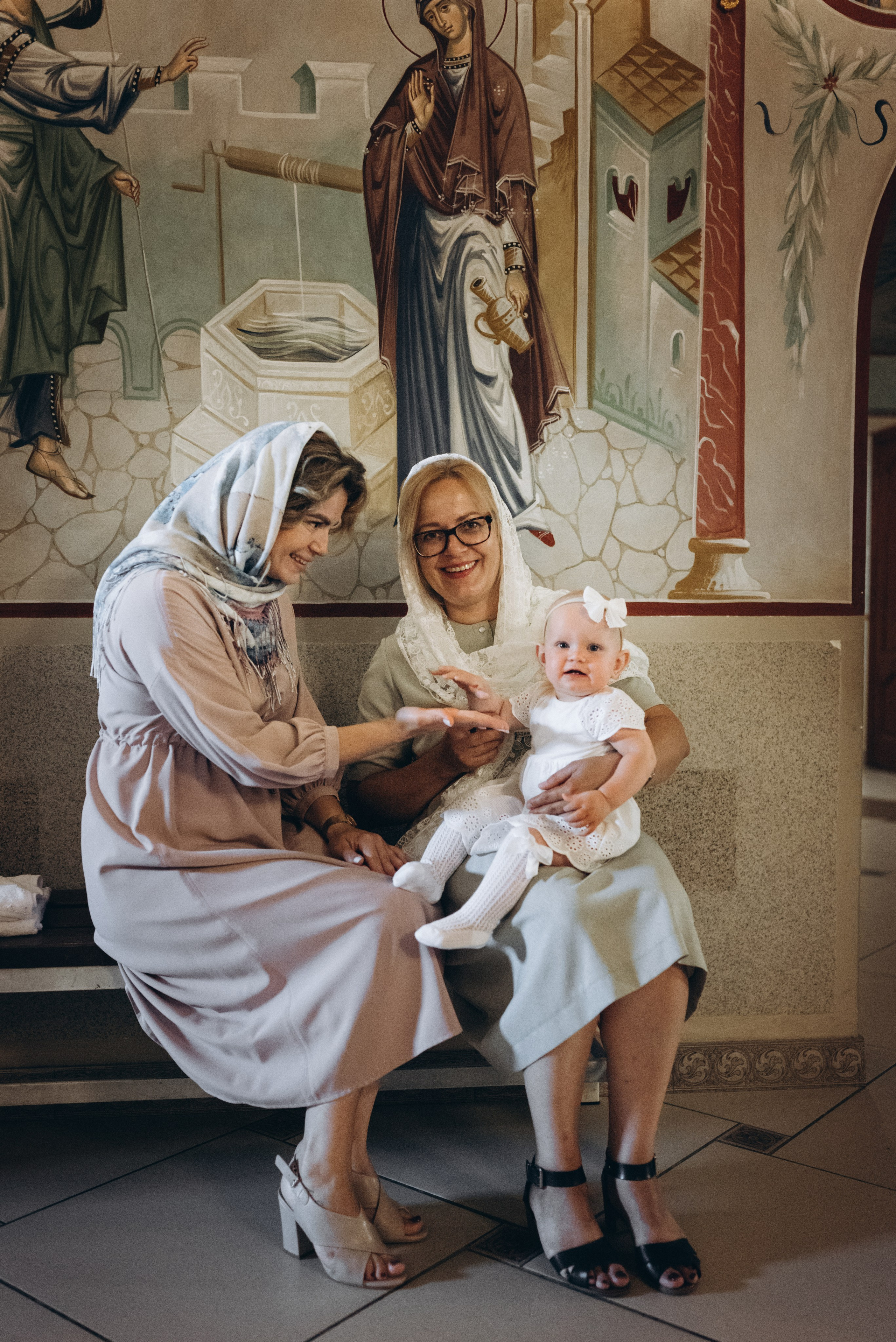 Крещение Василины (Храм Праведной Софии Слуцкой). Семейный фотограф в Минске Дарья Дреко
