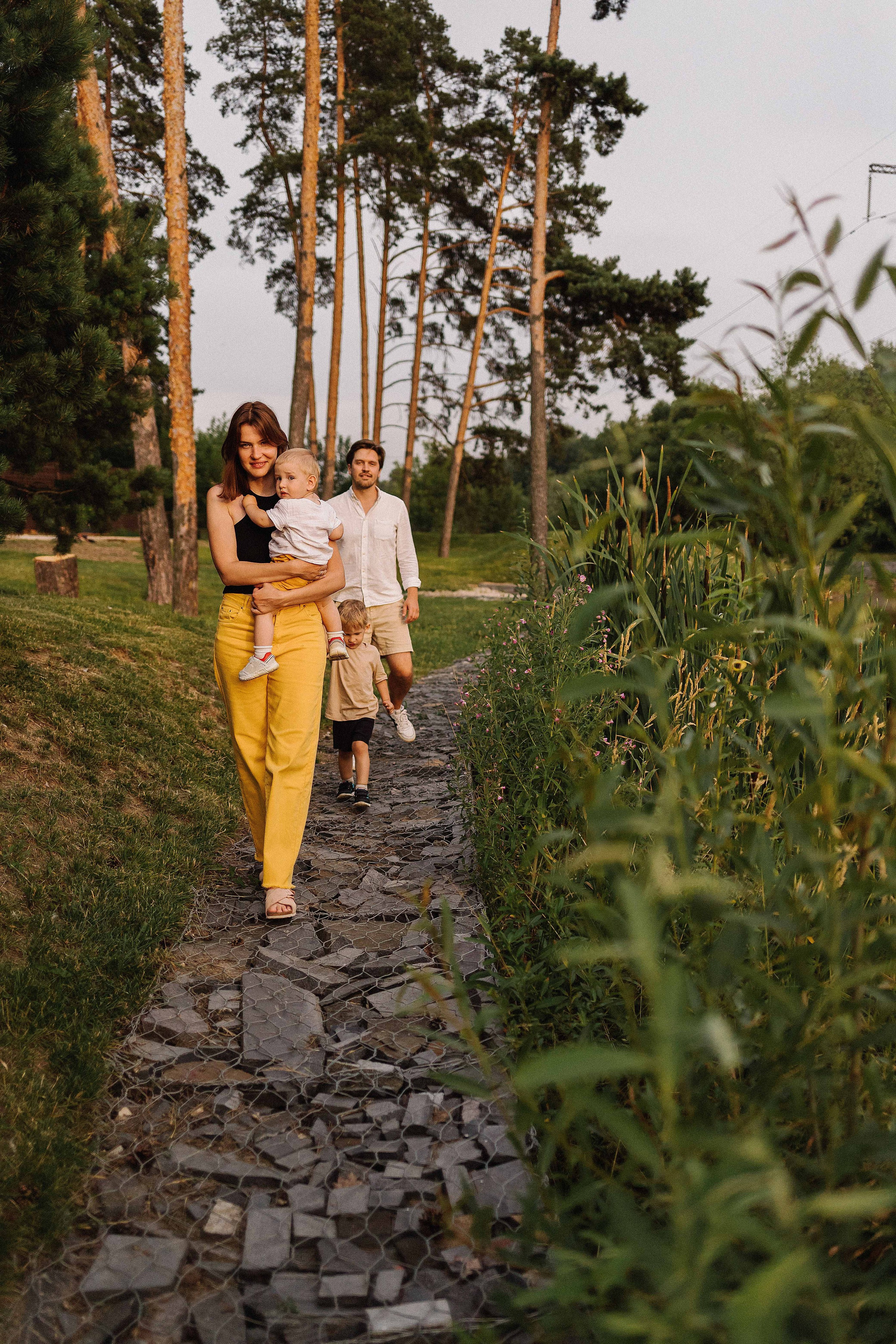 Дима, Аня, Матюша и Федя. Семейный фотограф Юлия Клишина