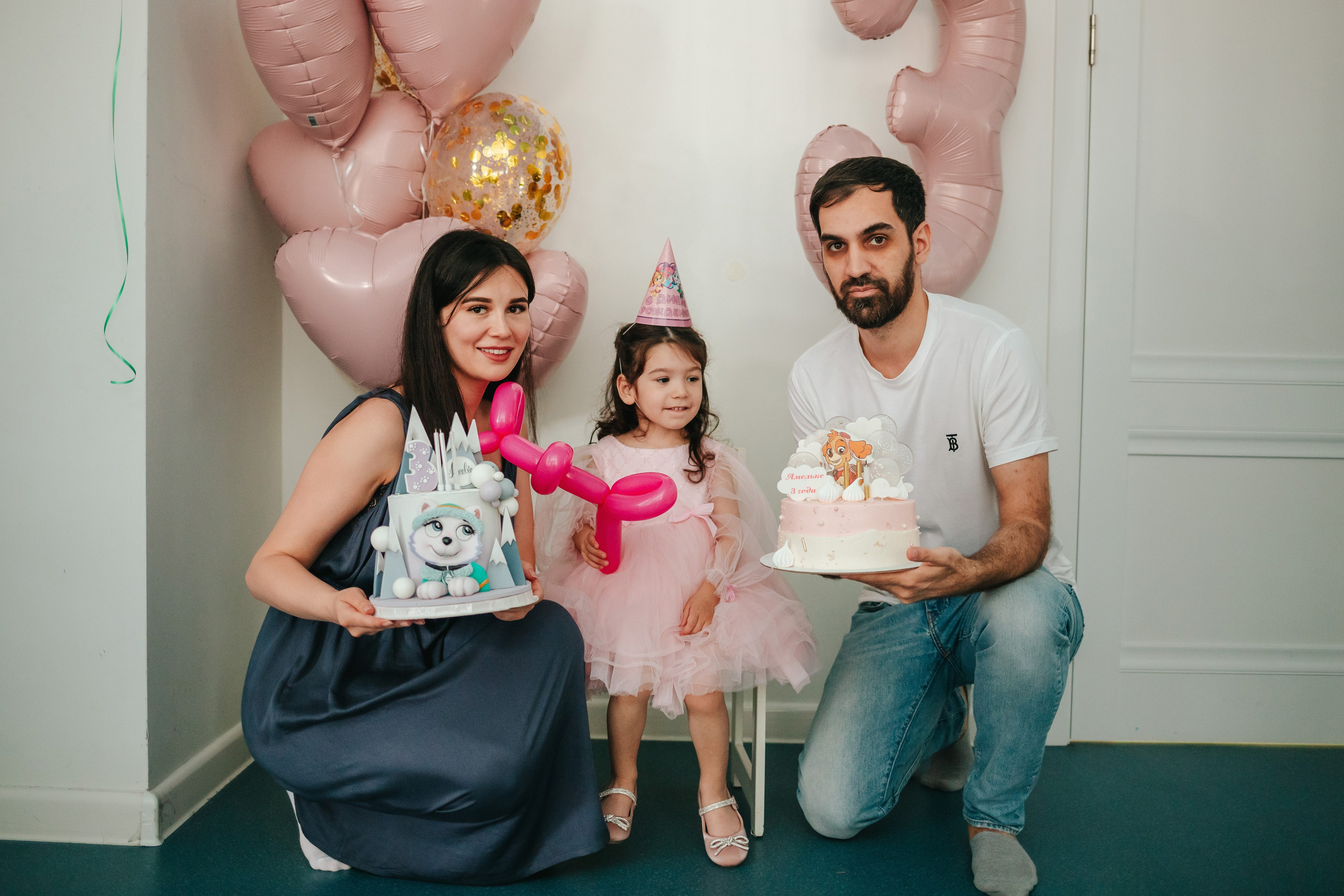 3 годика Амелии. Семейный lifestyle фотограф в Санкт-Петербурге Людмила Пахомова