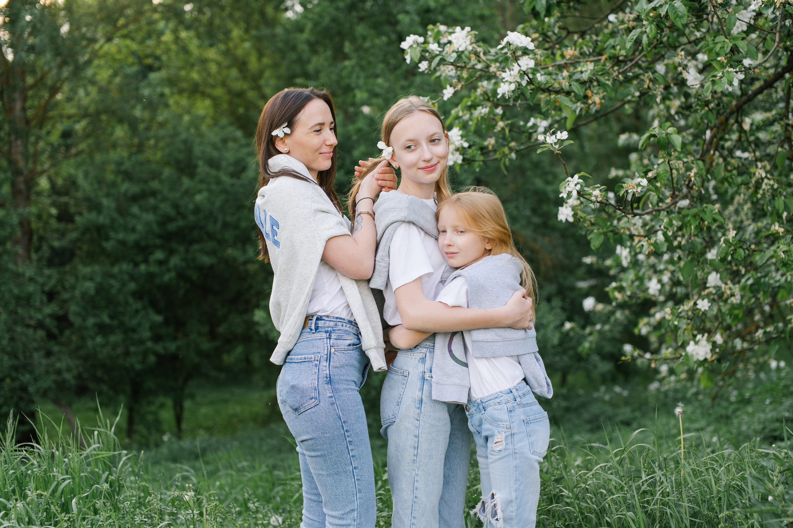 Диана и девочки. Свадебный и семейный фотограф в Минске Александра Божок