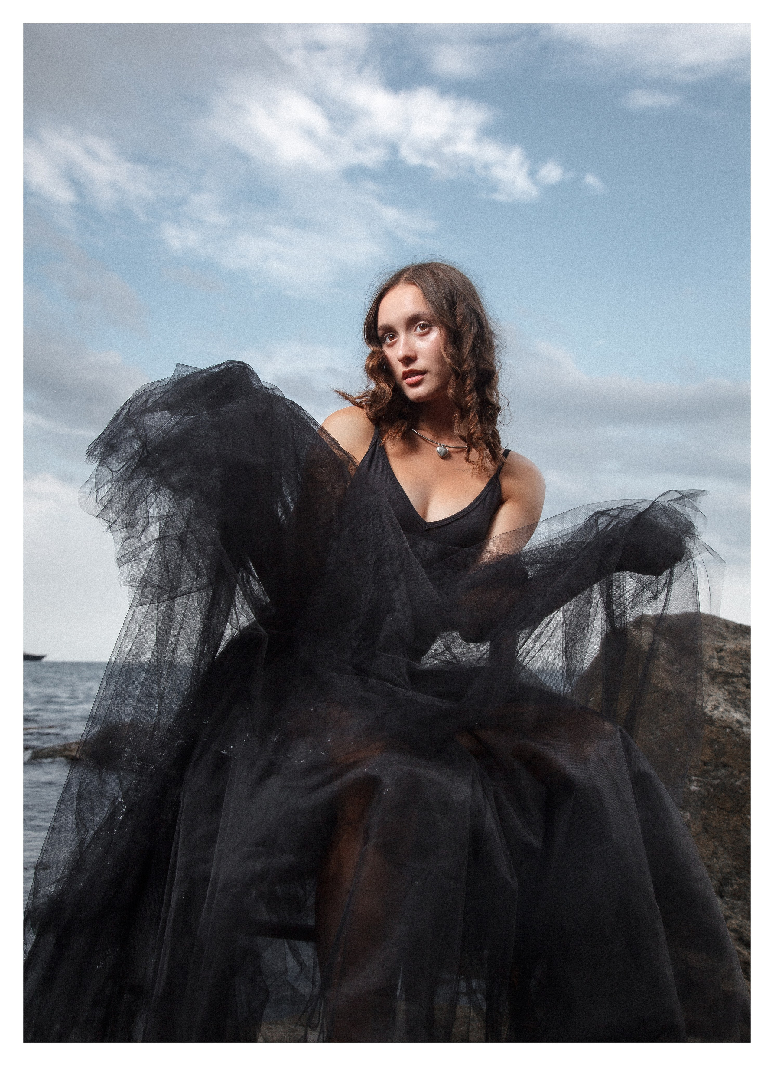 Лиза ЛИСТОПАД. портрет у моря. Фотография, как она есть