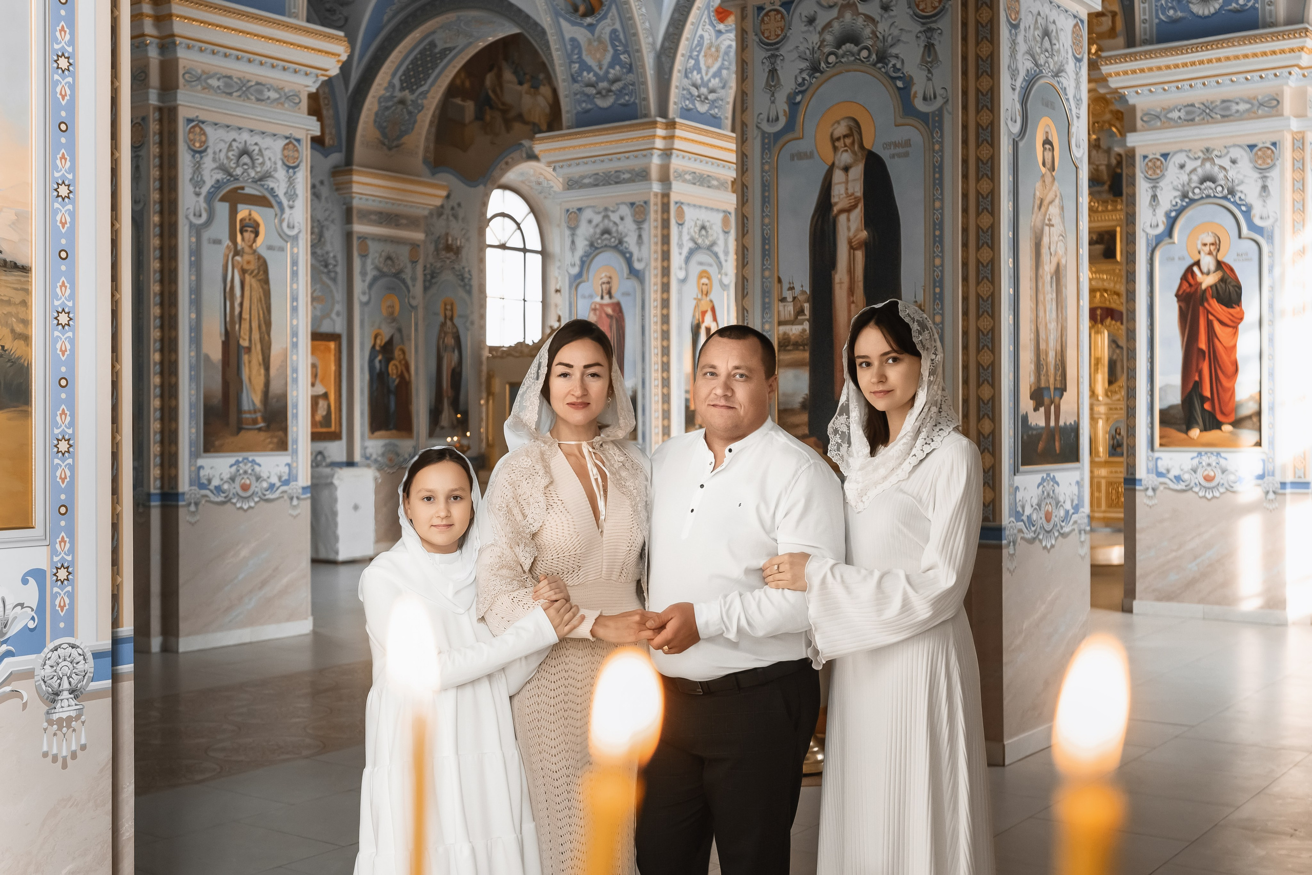 Венчание. Храм Введения во храм Пресвятой Богородицы. Церковный фотограф на Таинство Крещения и Венчания в Оренбурге и Оренбургской области Екатерина Белкина