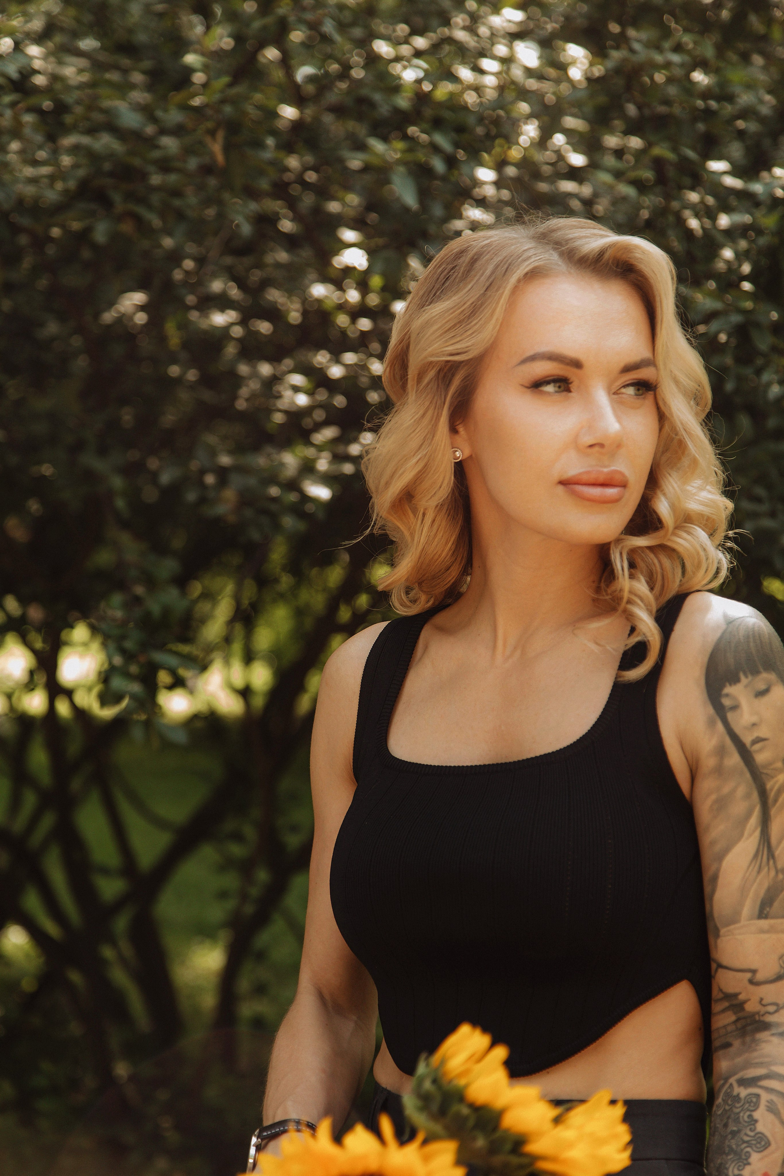 Олеся. Фотосессия на улице и в студии. Фотограф Ксения Третьякова, Санкт-Петербург