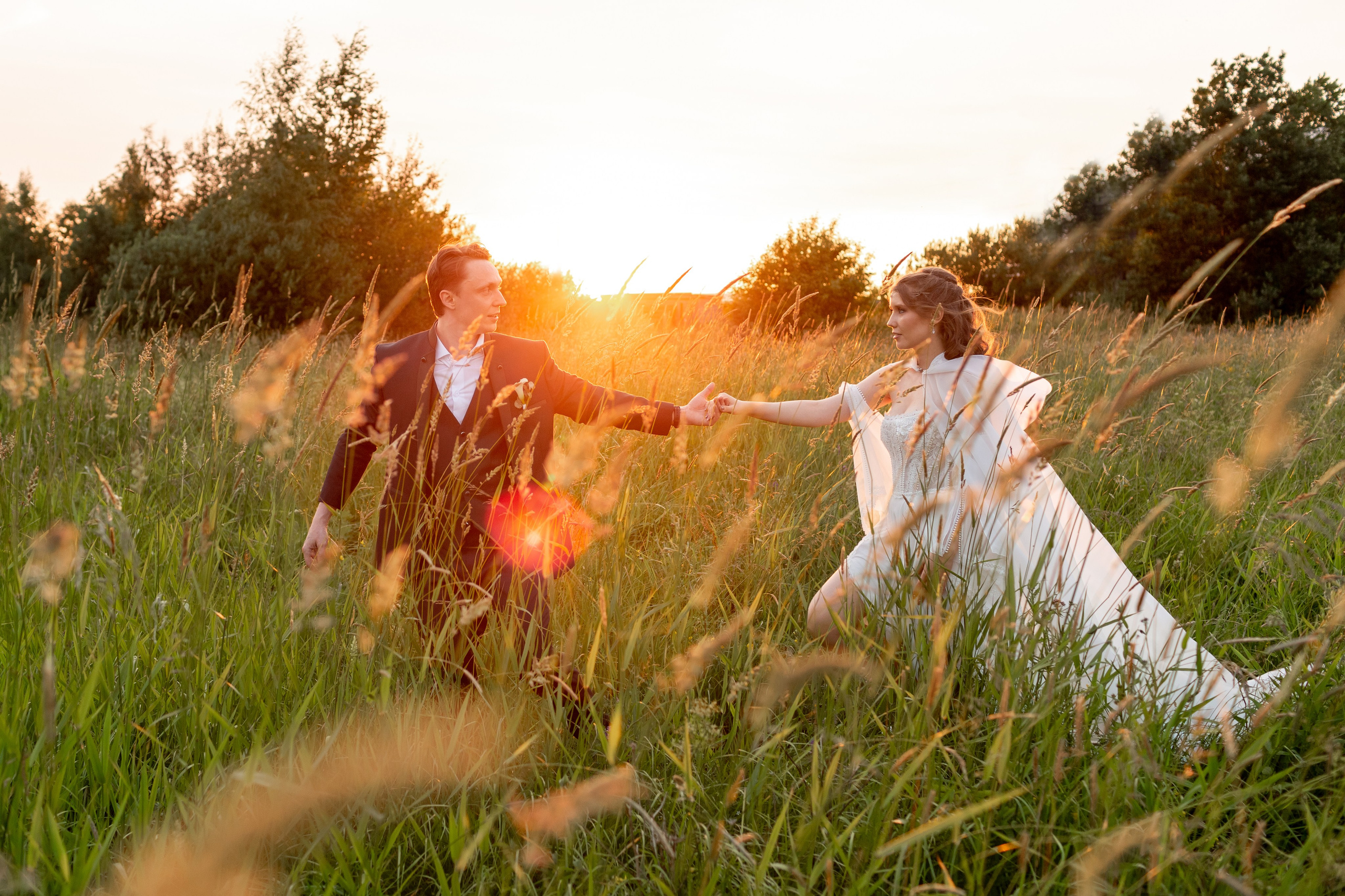Свадебная фотосессия в Санкт-Петербурге. Свадебный фотограф Кирилл Белый