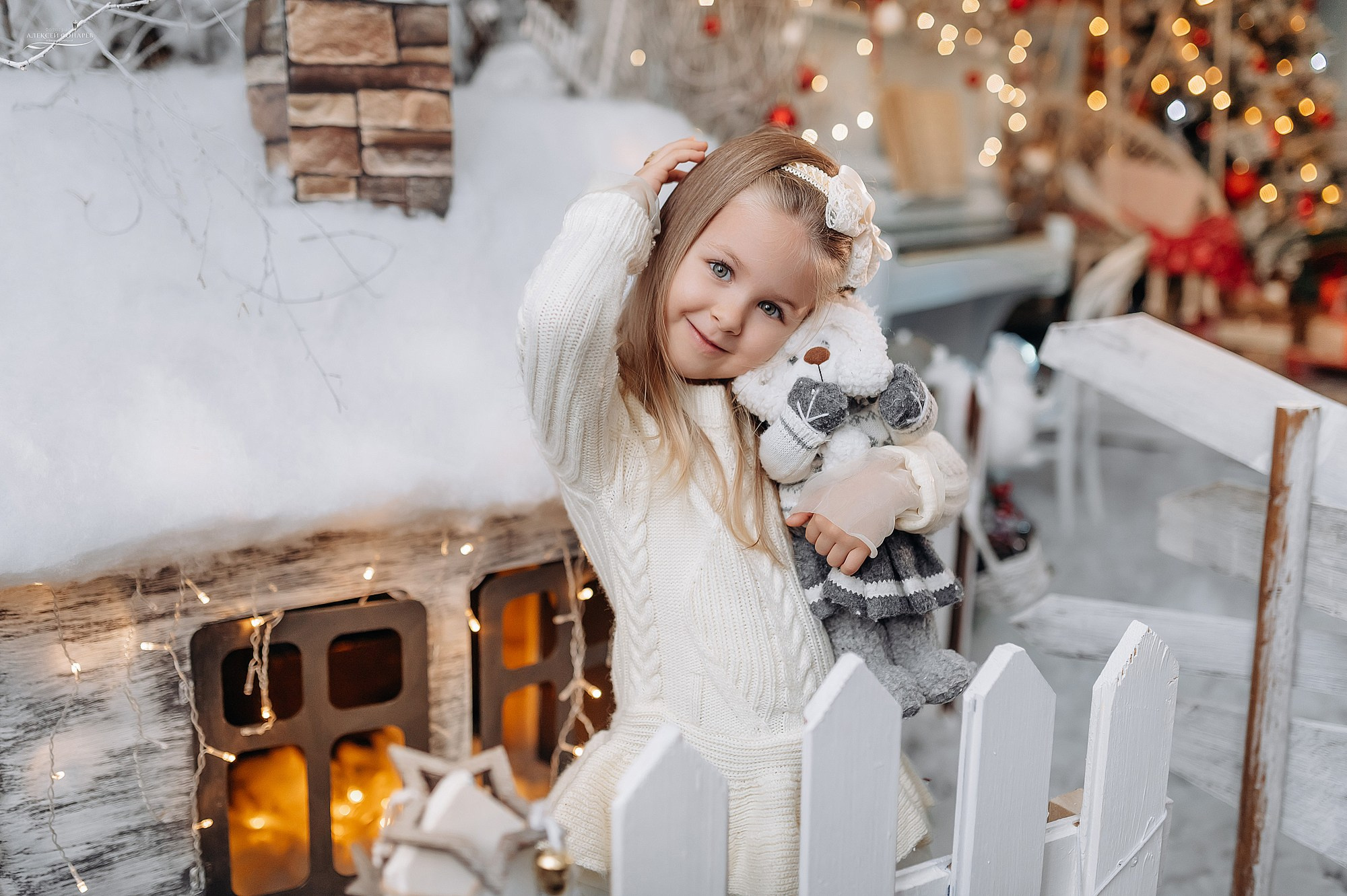 Новогодняя фотостудия в Дубне Кимрах Талдоме. Свадебный фотограф в Дубне Алексей Фонарёв