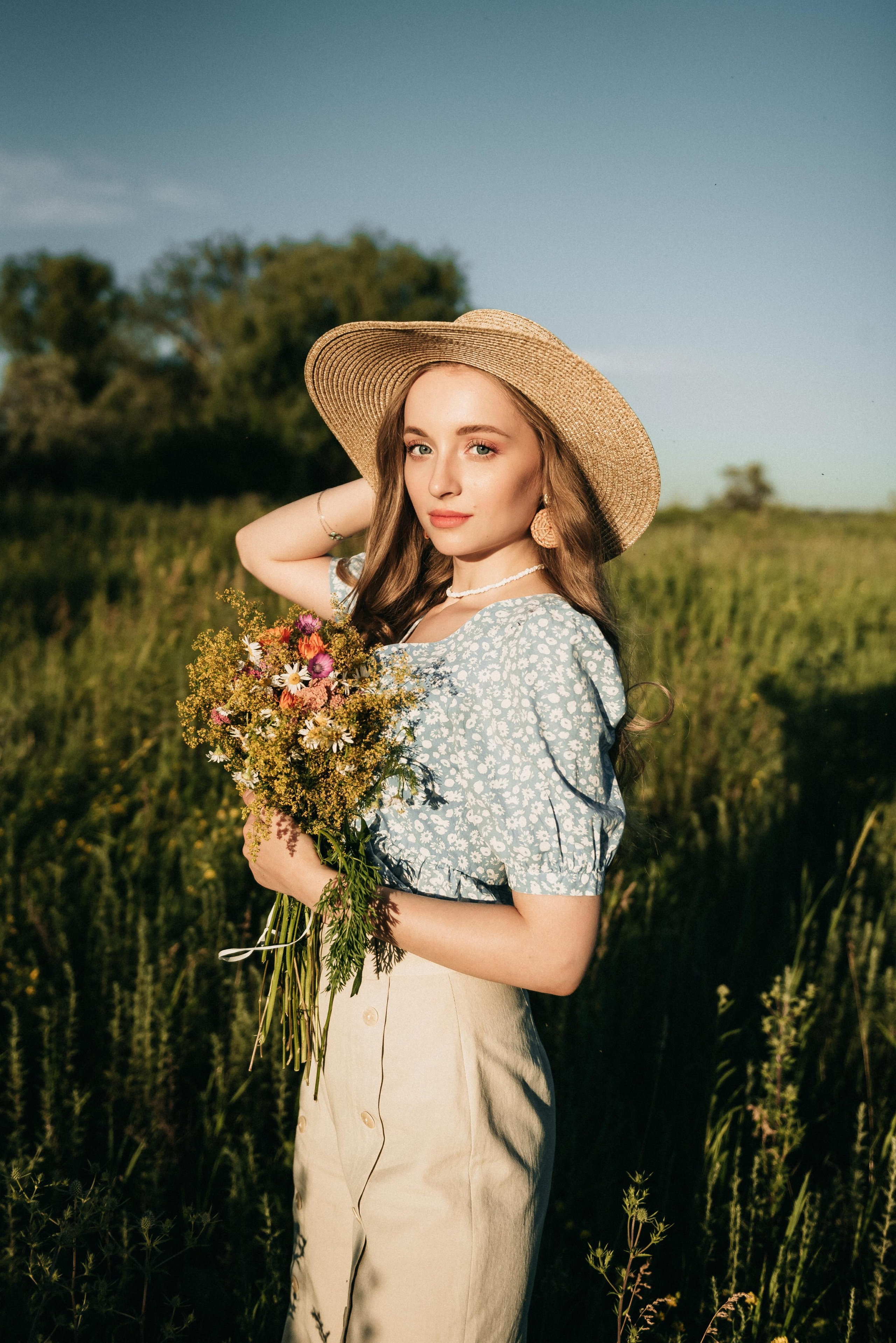 В поле. Фотограф Родионова Екатерина в Москве и Оренбурге