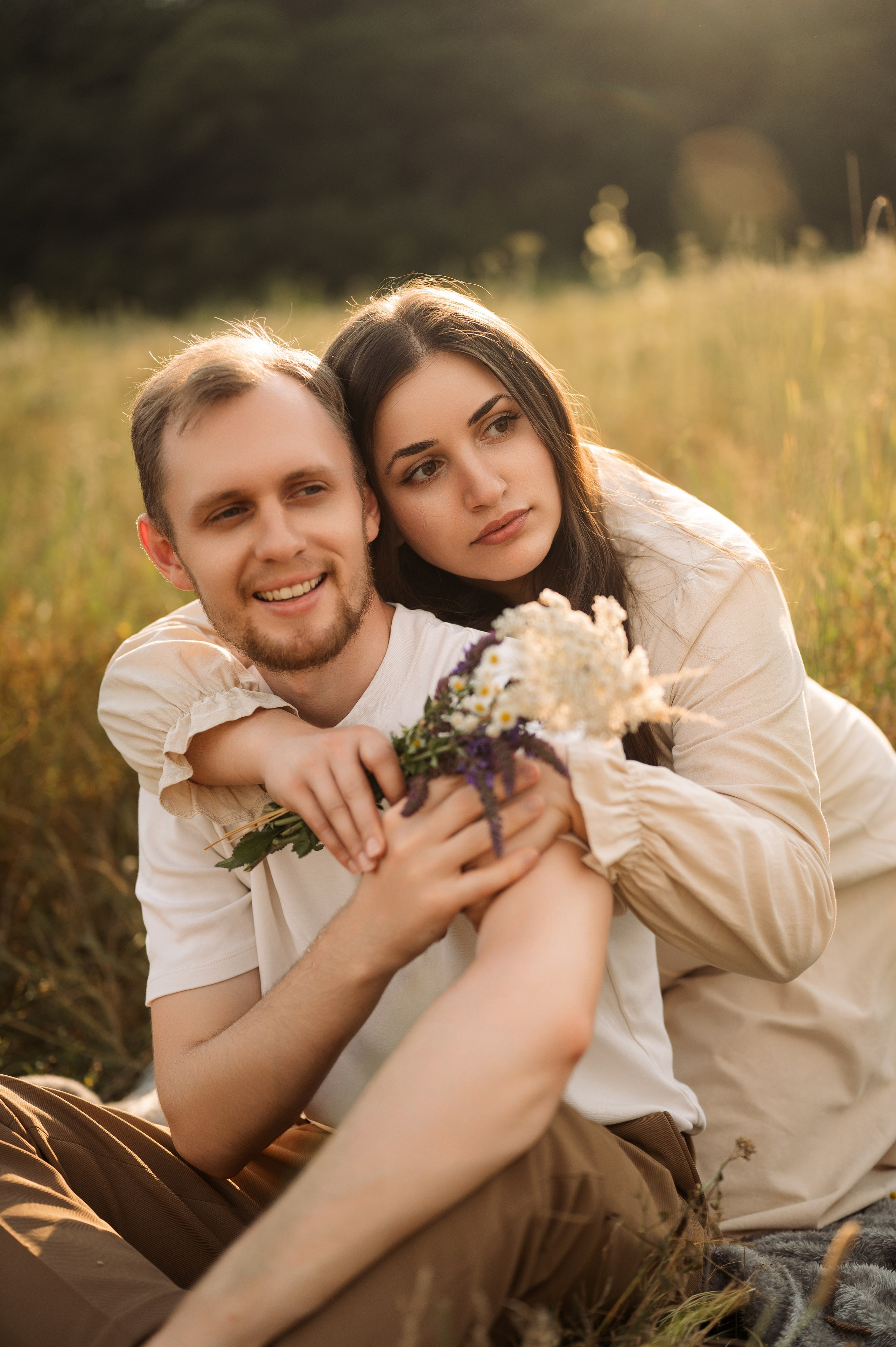 Love story в поле 🌾. Свадебный и семейный фотограф в Краснодаре Алина Мельник