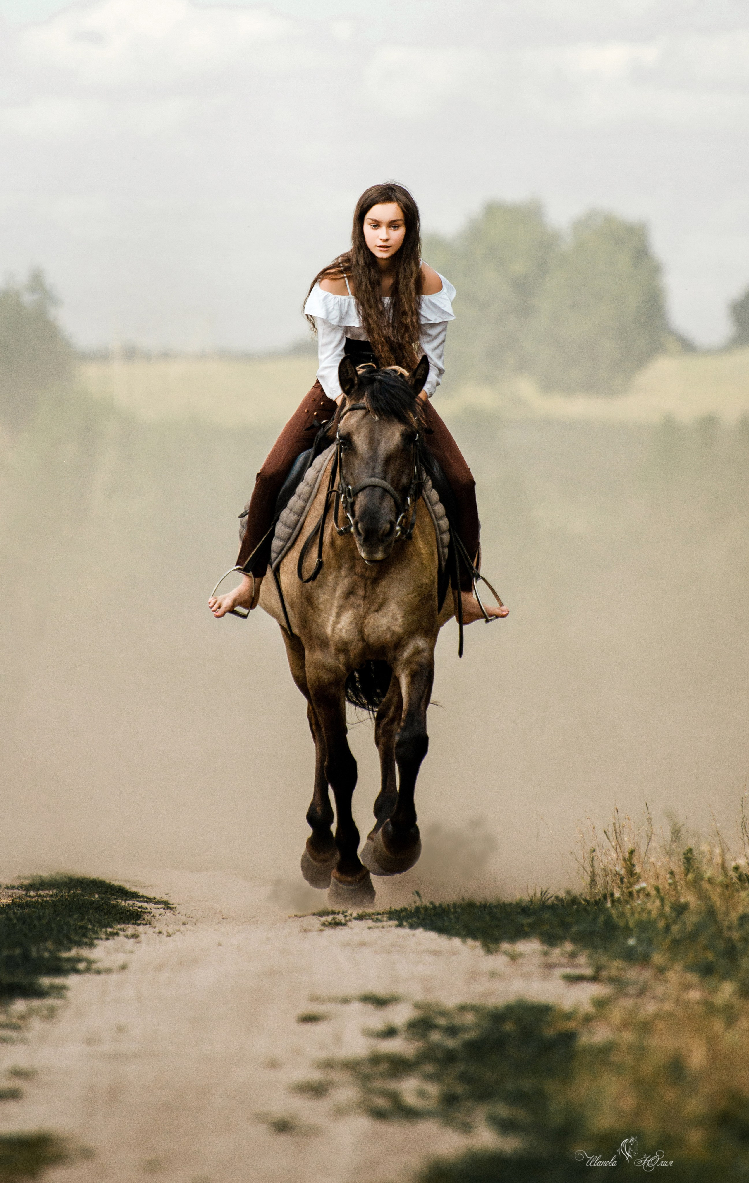 Купала в Родославном. Конный фотограф в Саратове Юлия Иванова