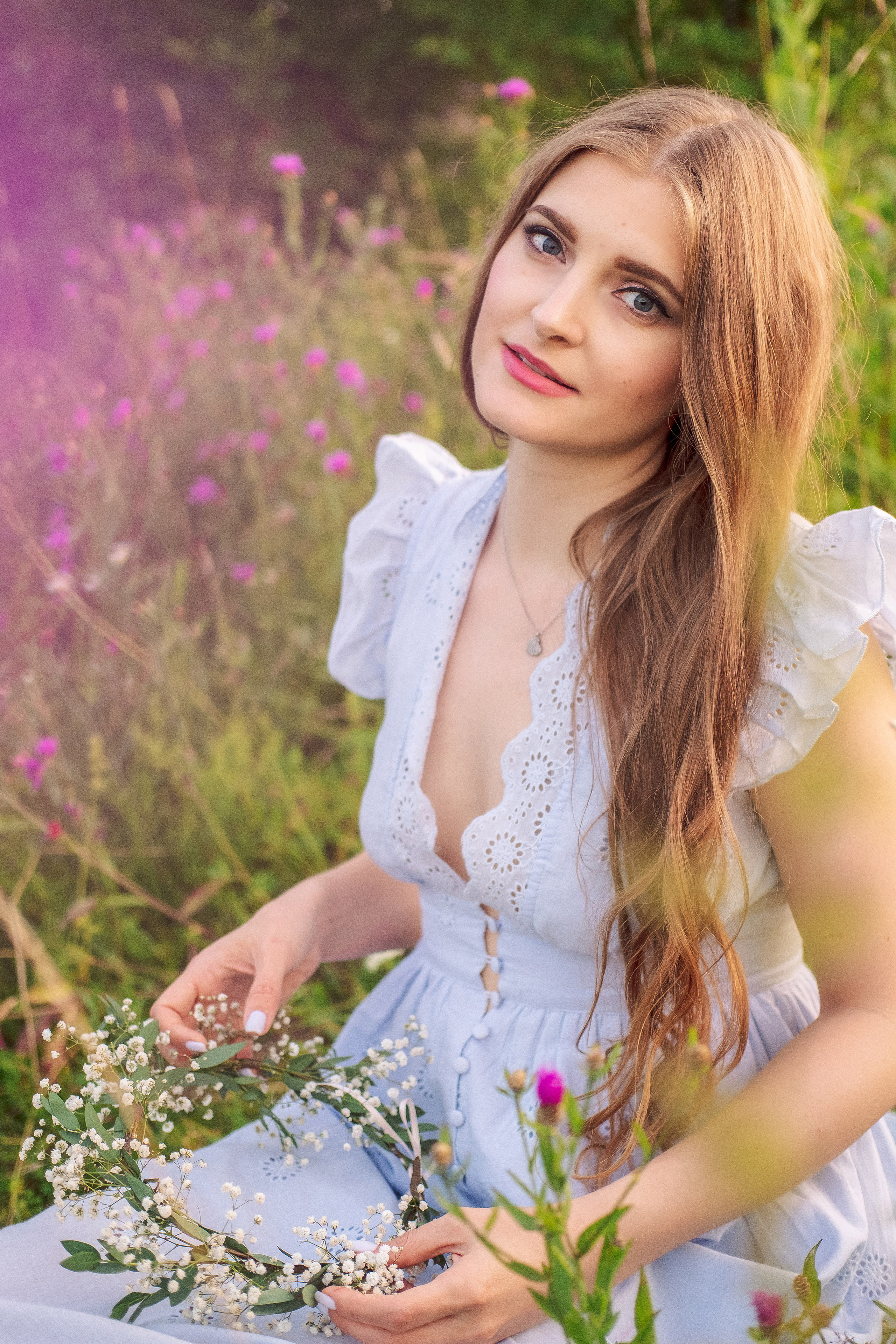 Уличная женская фотосессия в Питере