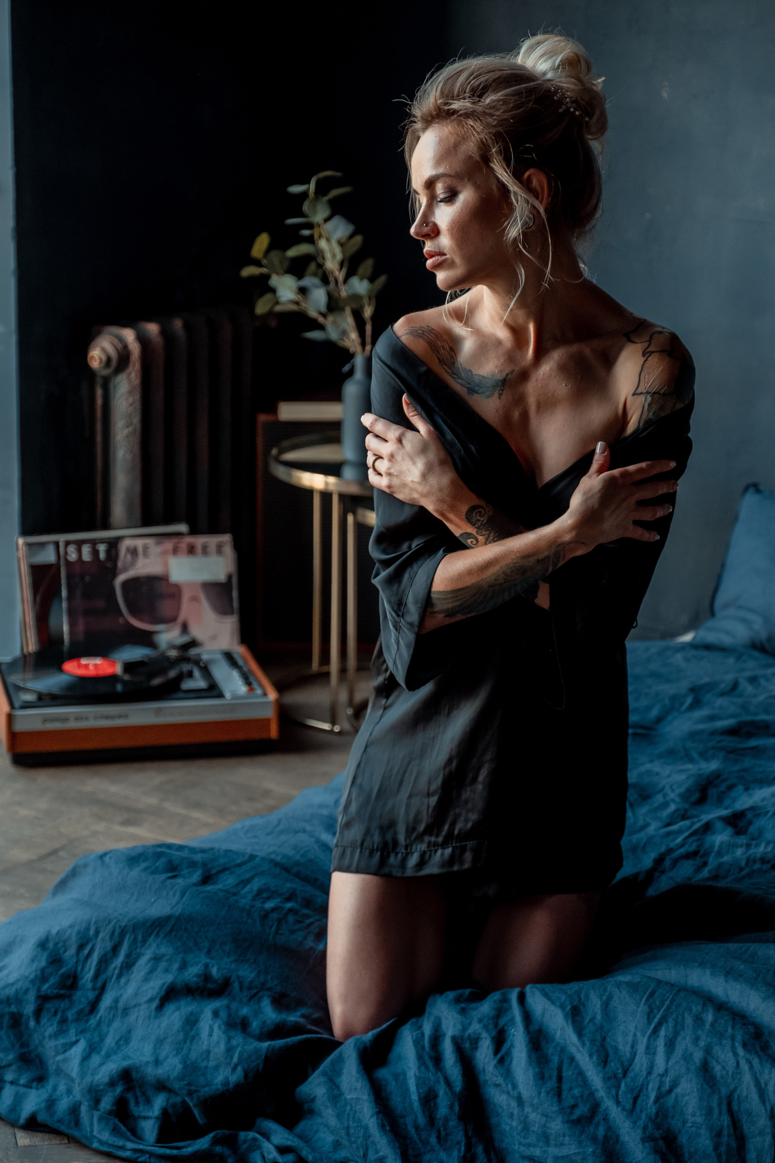 Женская студийная фотосессия в Санкт-Петербурге