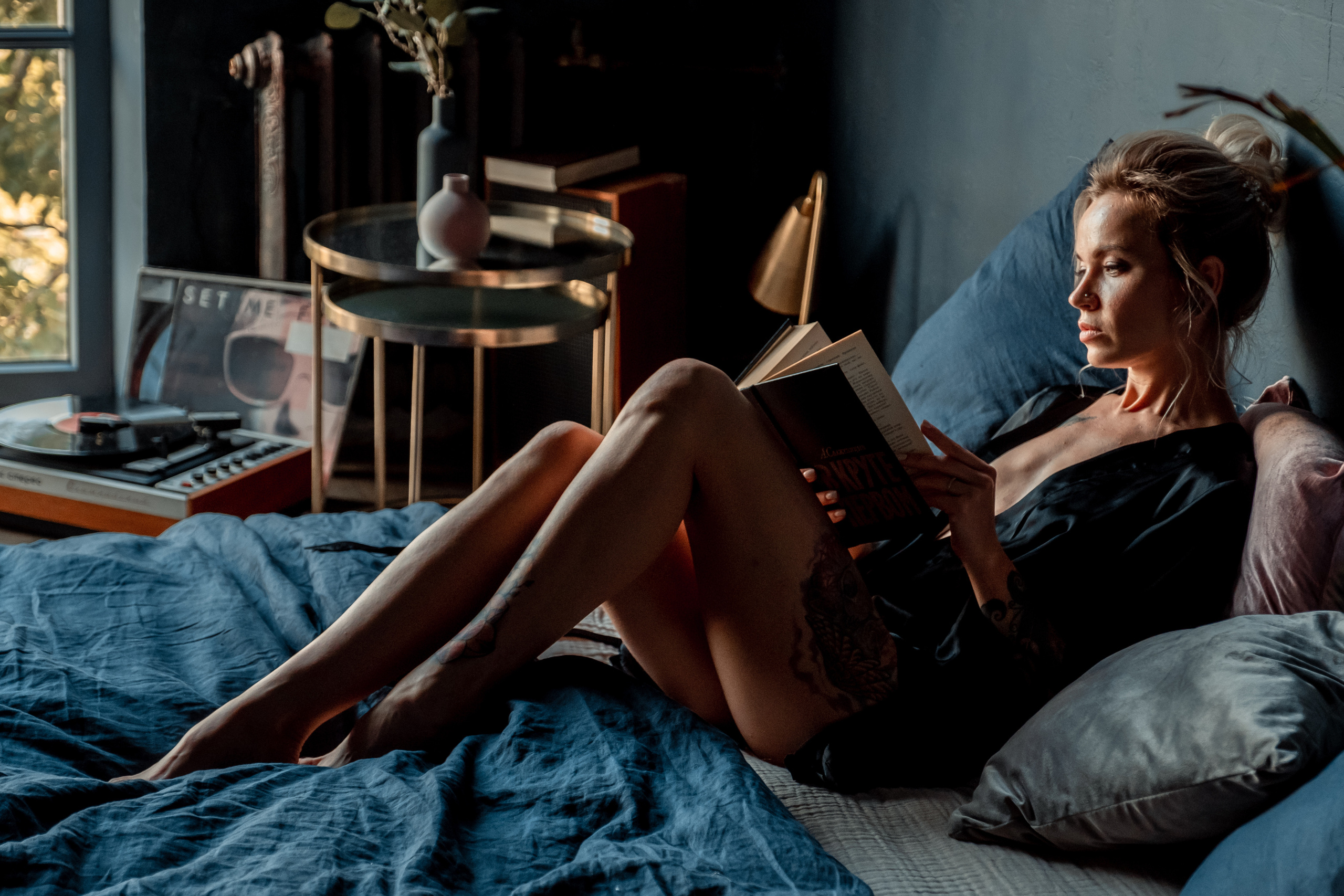 Женская студийная фотосессия в Санкт-Петербурге