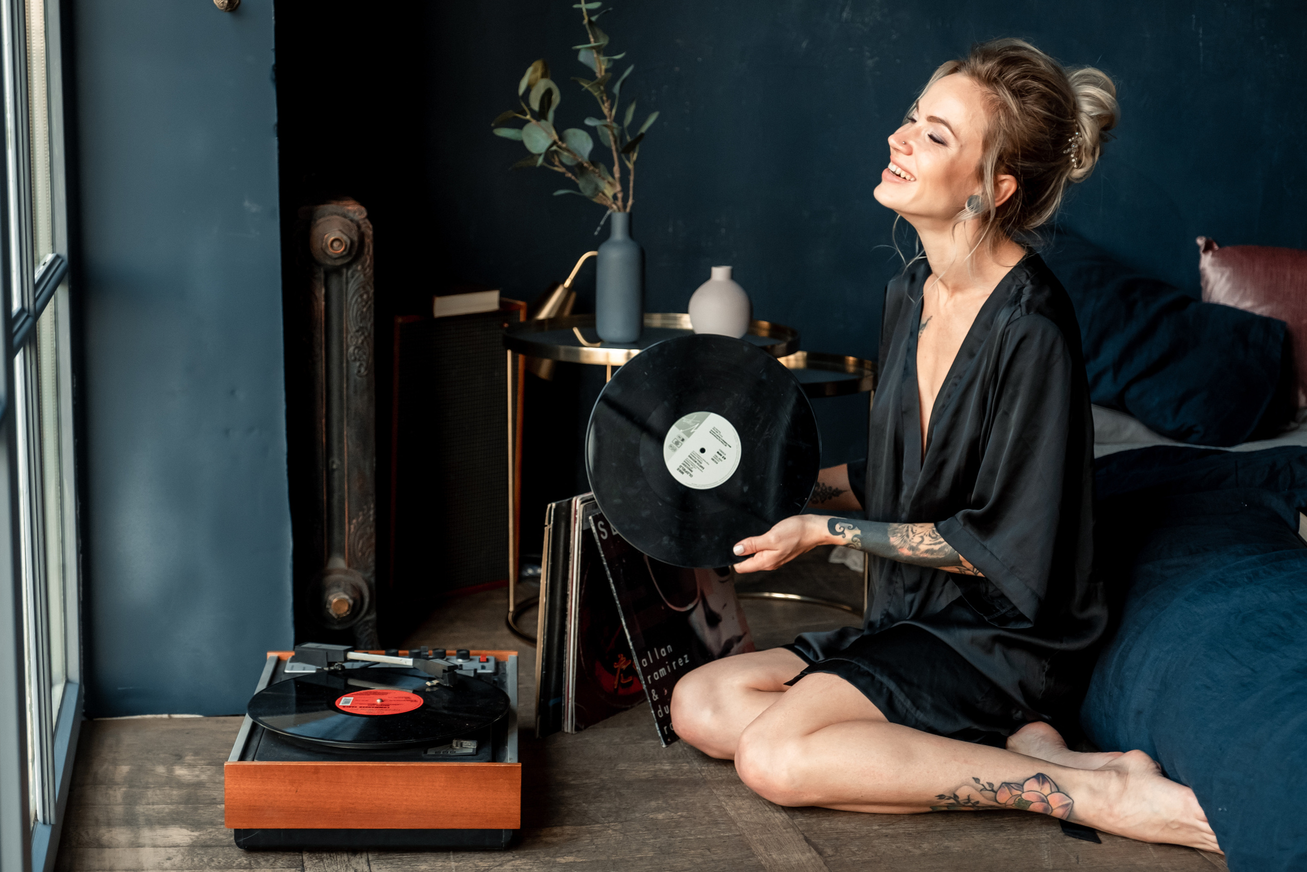 Женская студийная фотосессия в Санкт-Петербурге