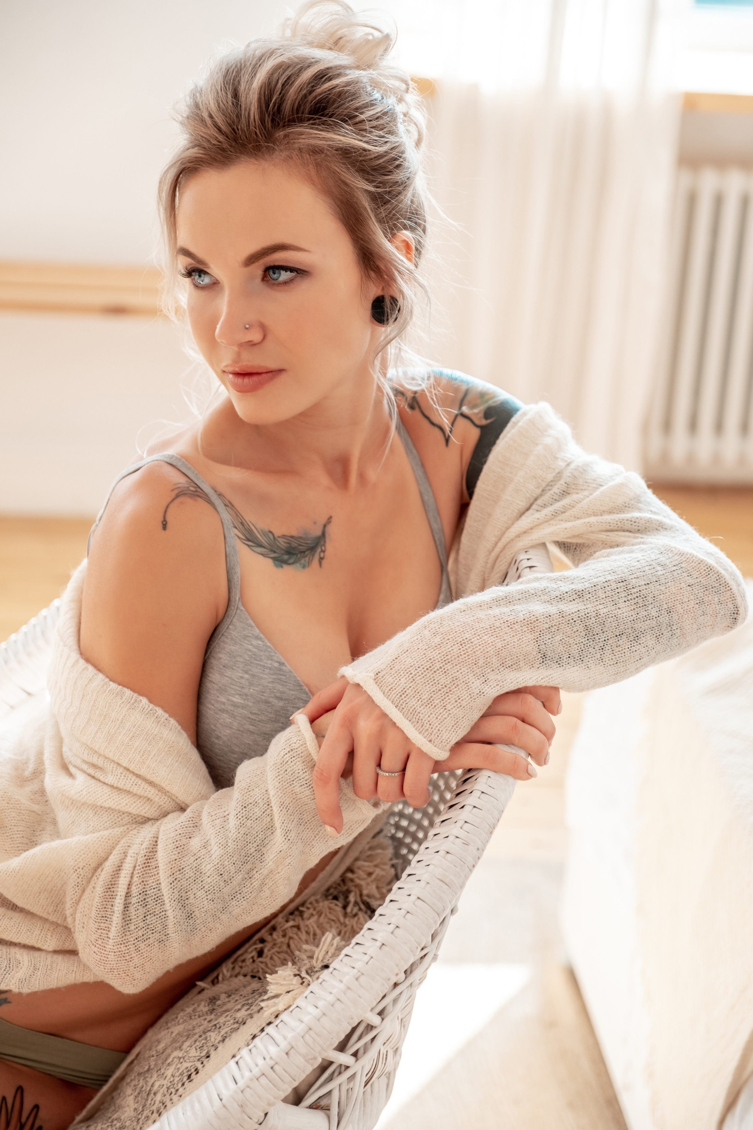 Женская студийная фотосессия в Санкт-Петербурге