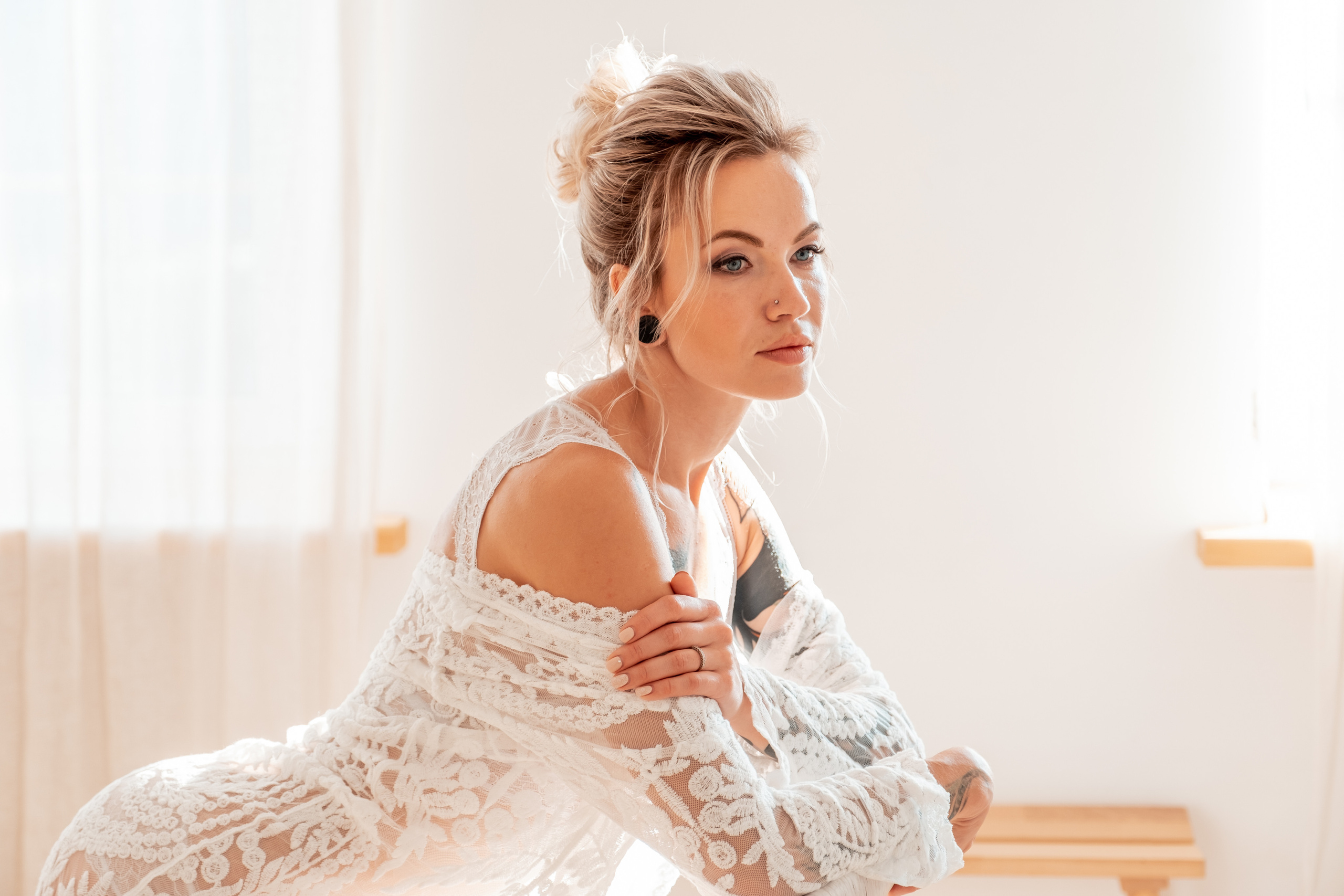 Женская студийная фотосессия в Санкт-Петербурге