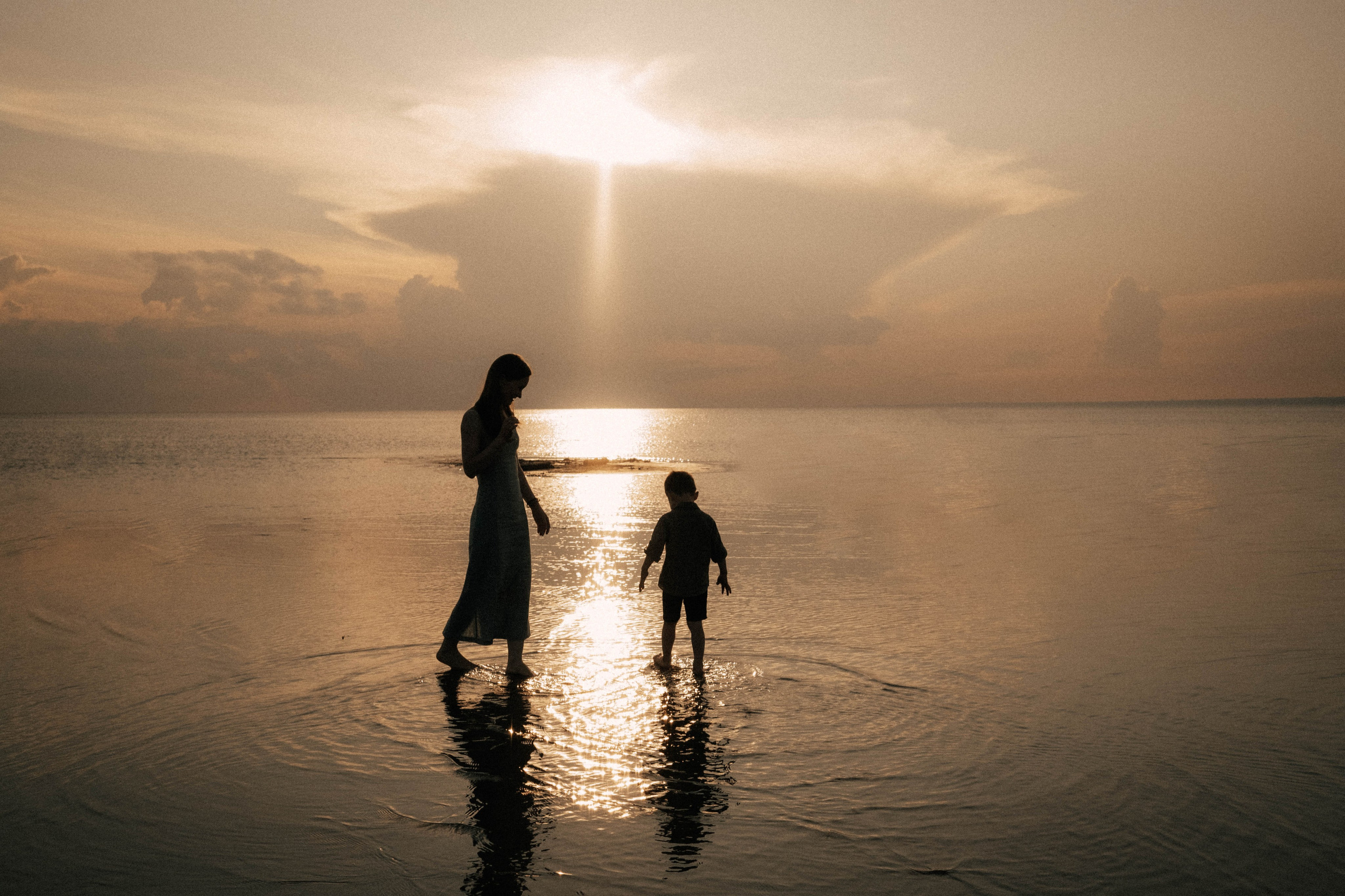 Закат на Заливе. Семейный фотограф в Санкт-Петербурге Дарья Косянчук