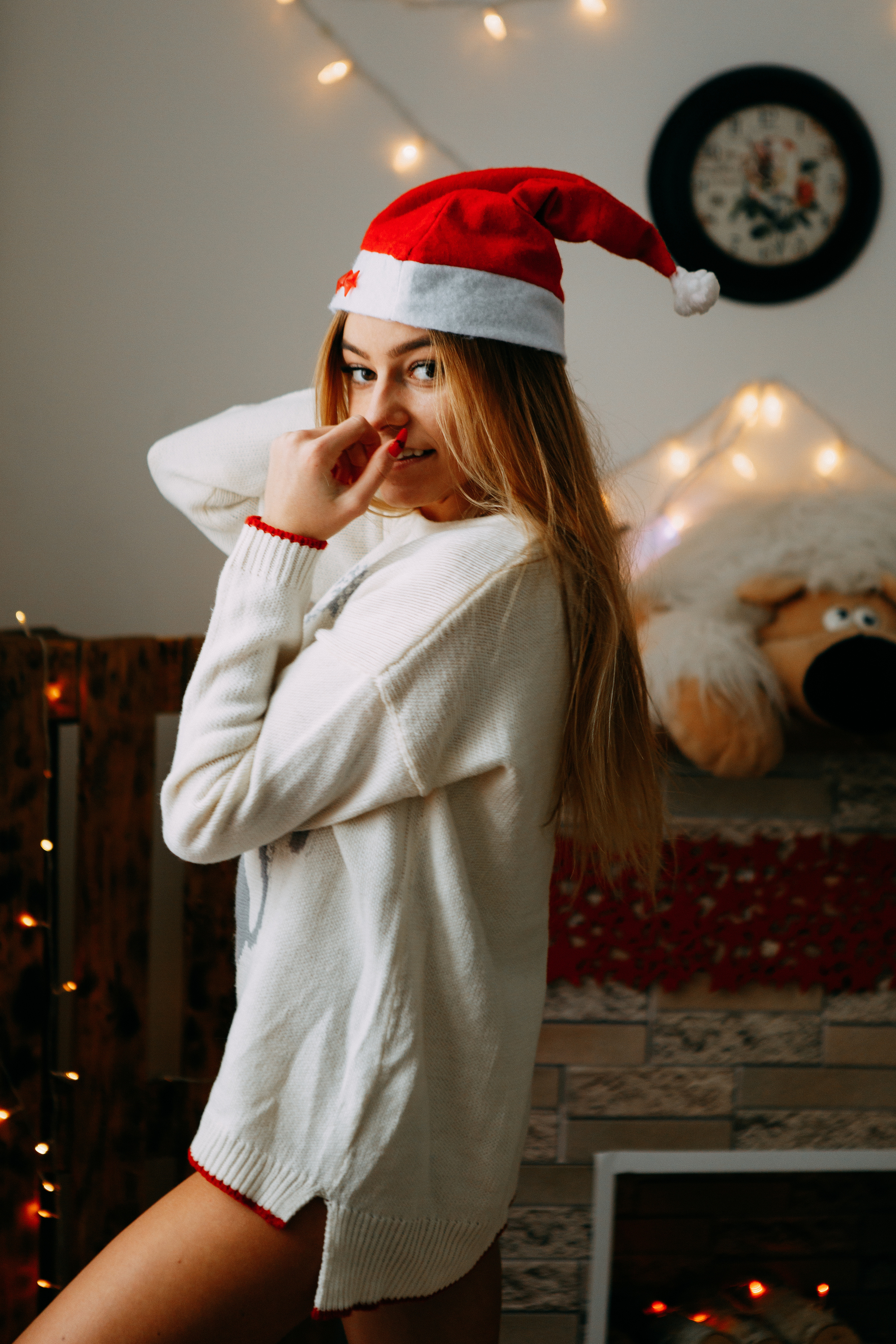 Новогодняя съемка. Фотограф г. Зубцов Елена Соколова