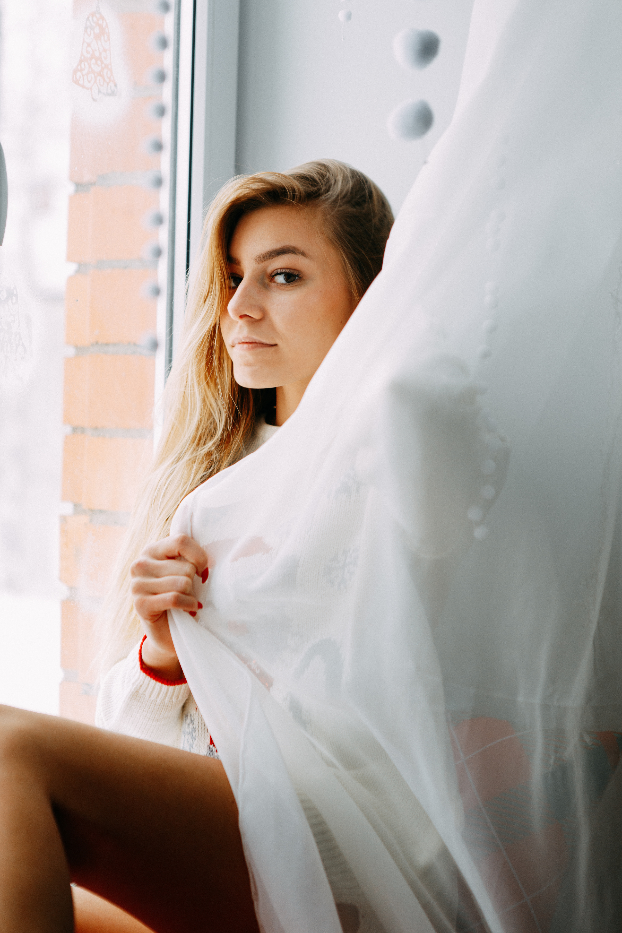 Новогодняя съемка. Фотограф г. Зубцов Елена Соколова