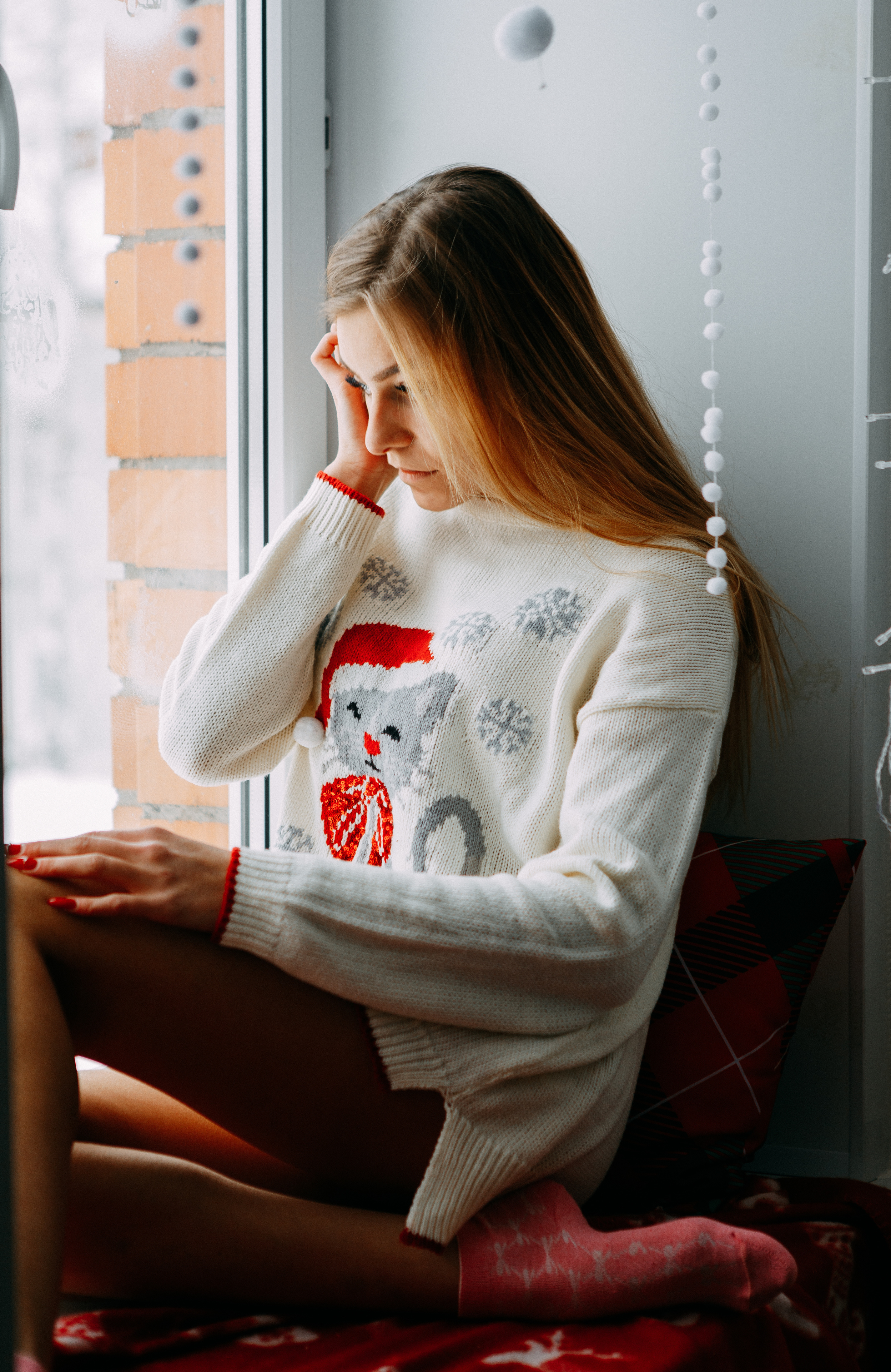 Новогодняя съемка. Фотограф г. Зубцов Елена Соколова