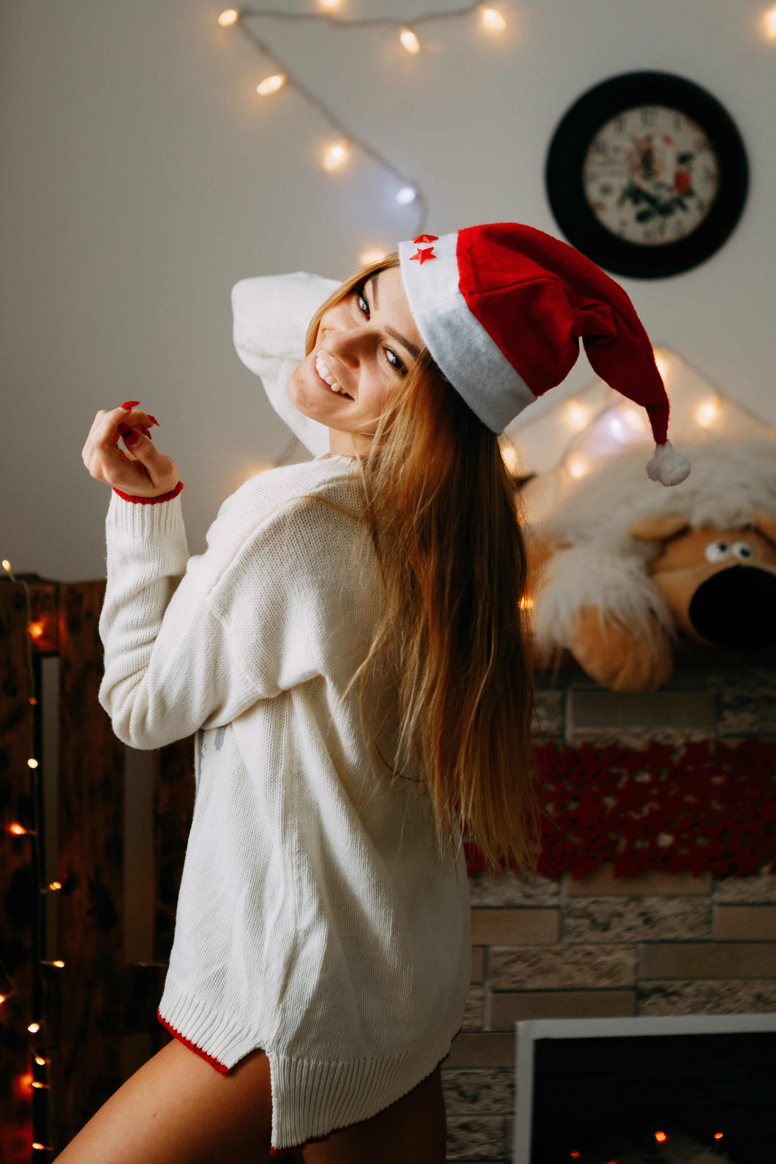 Новогодняя съемка. Фотограф г. Зубцов Елена Соколова