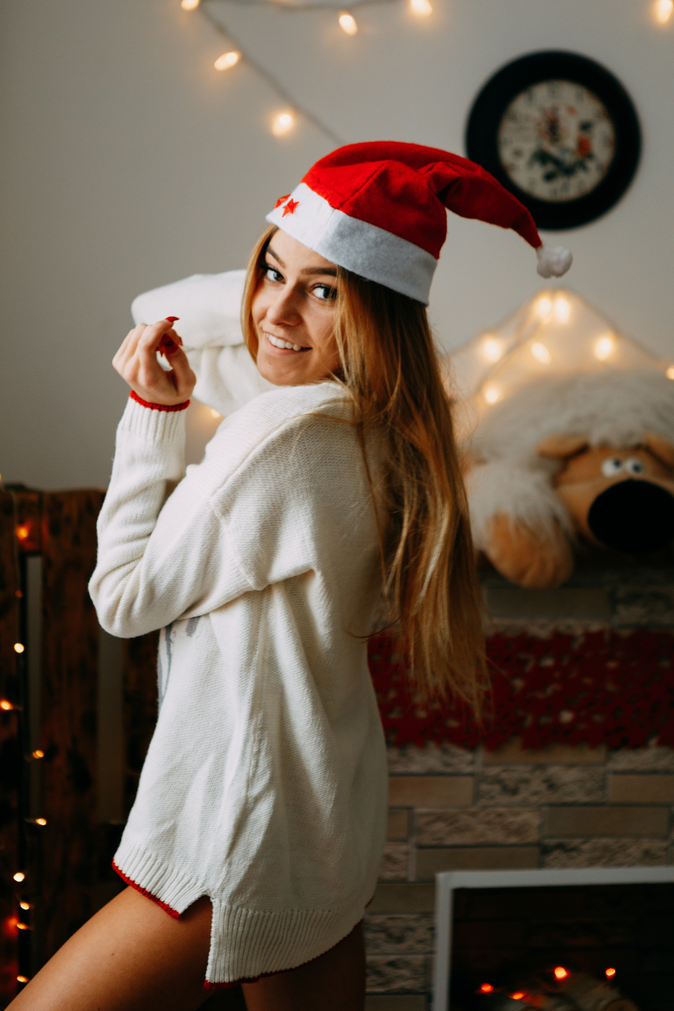 Новогодняя съемка. Фотограф г. Зубцов Елена Соколова