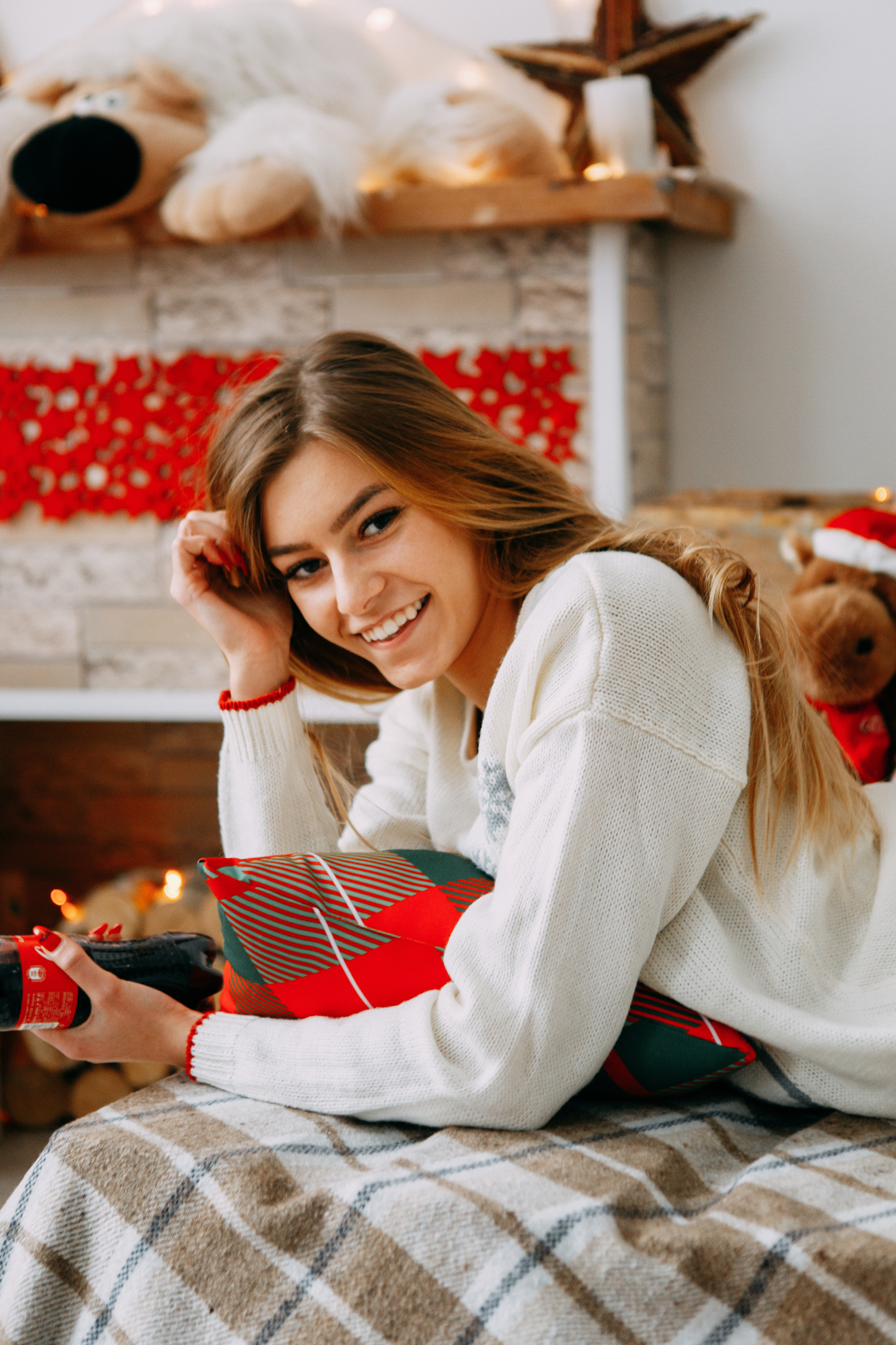 Новогодняя съемка. Фотограф г. Зубцов Елена Соколова