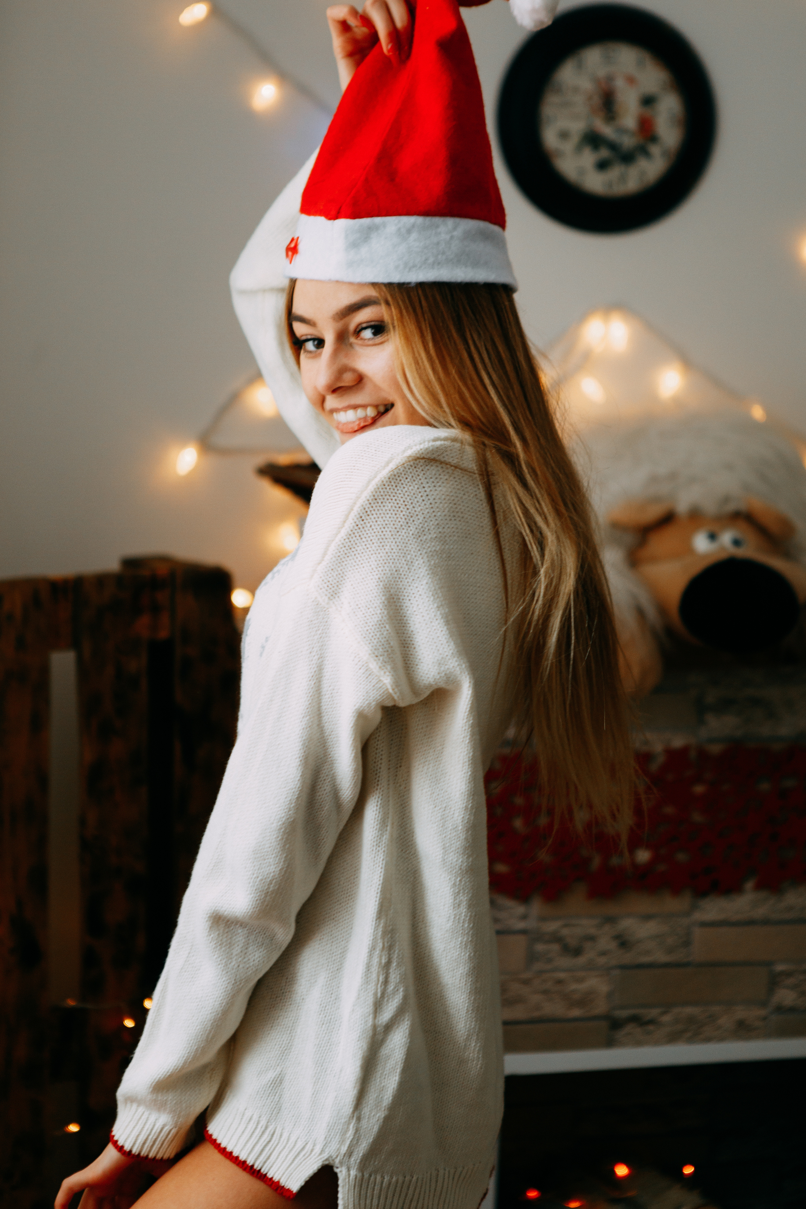 Новогодняя съемка. Фотограф г. Зубцов Елена Соколова