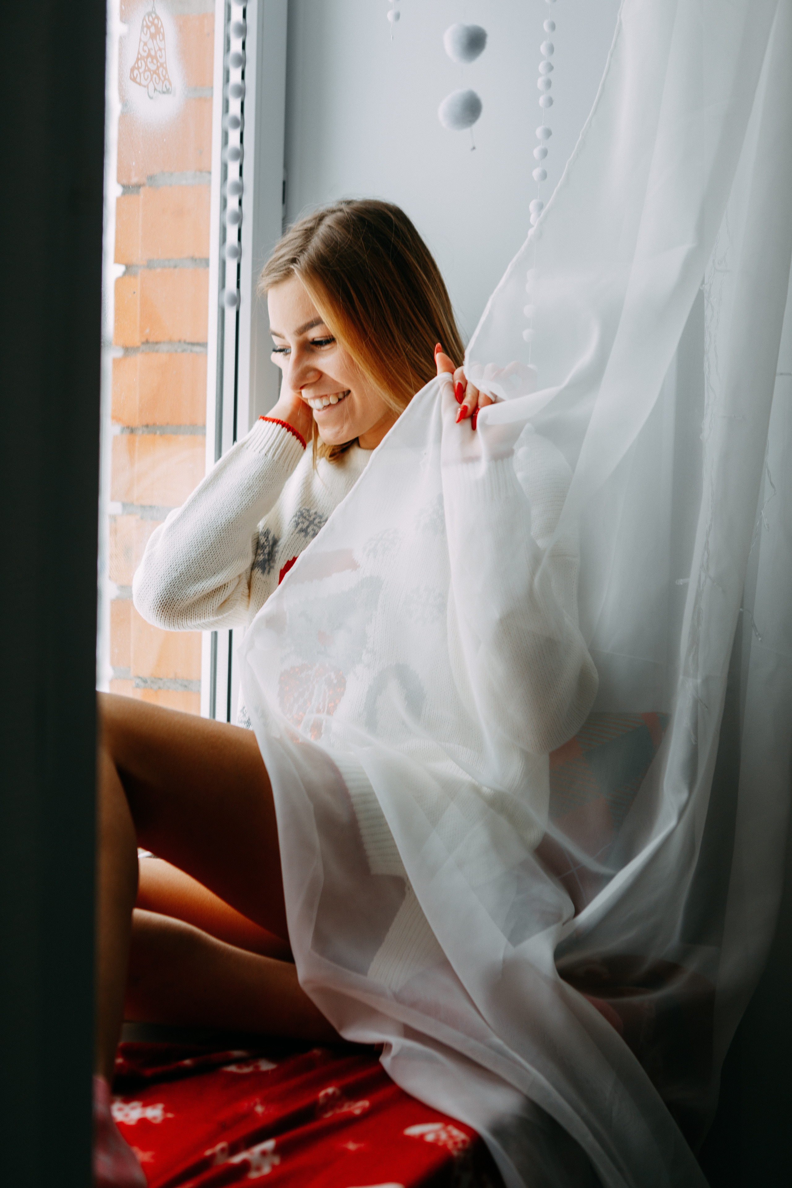 Новогодняя съемка. Фотограф г. Зубцов Елена Соколова