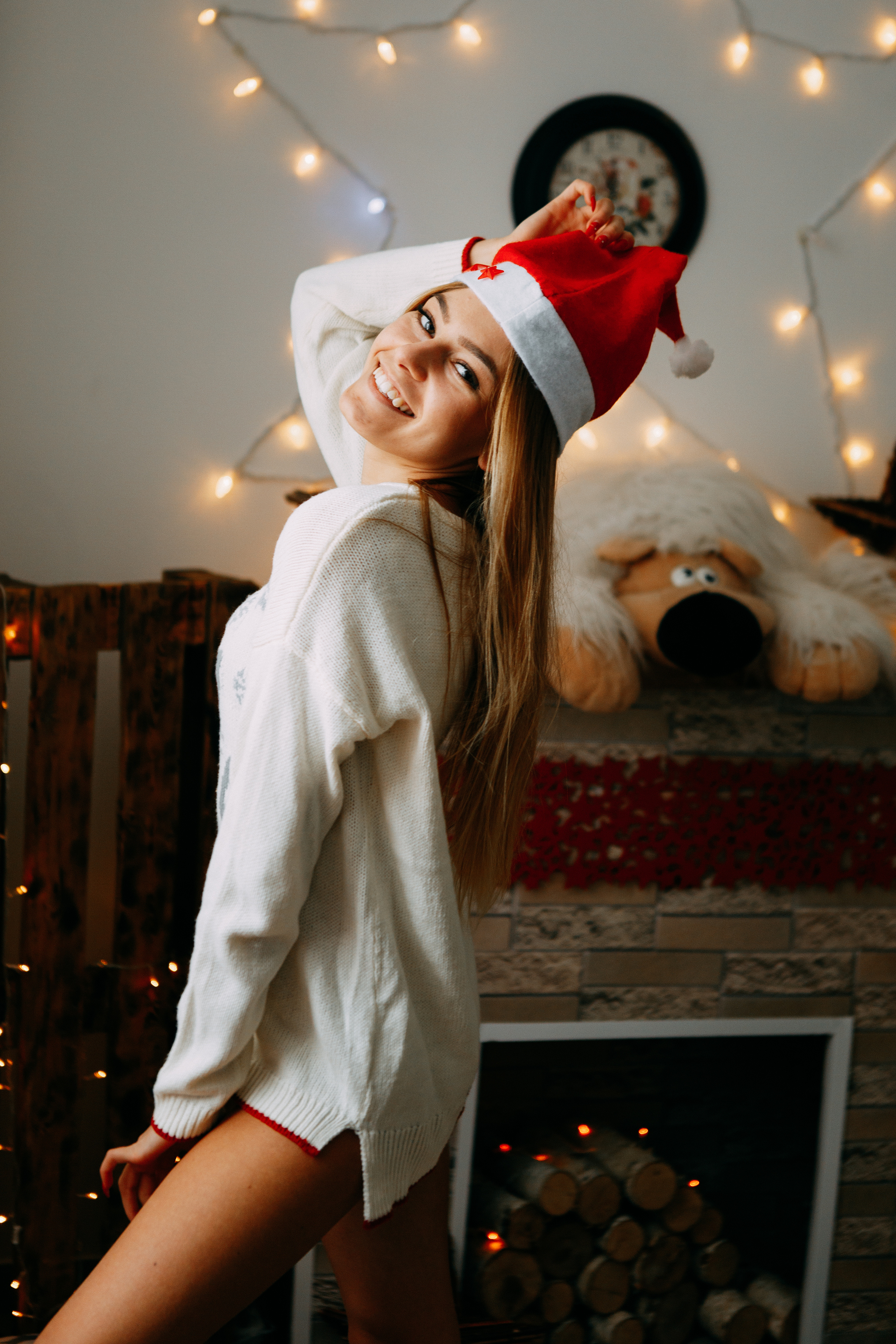 Новогодняя съемка. Фотограф г. Зубцов Елена Соколова