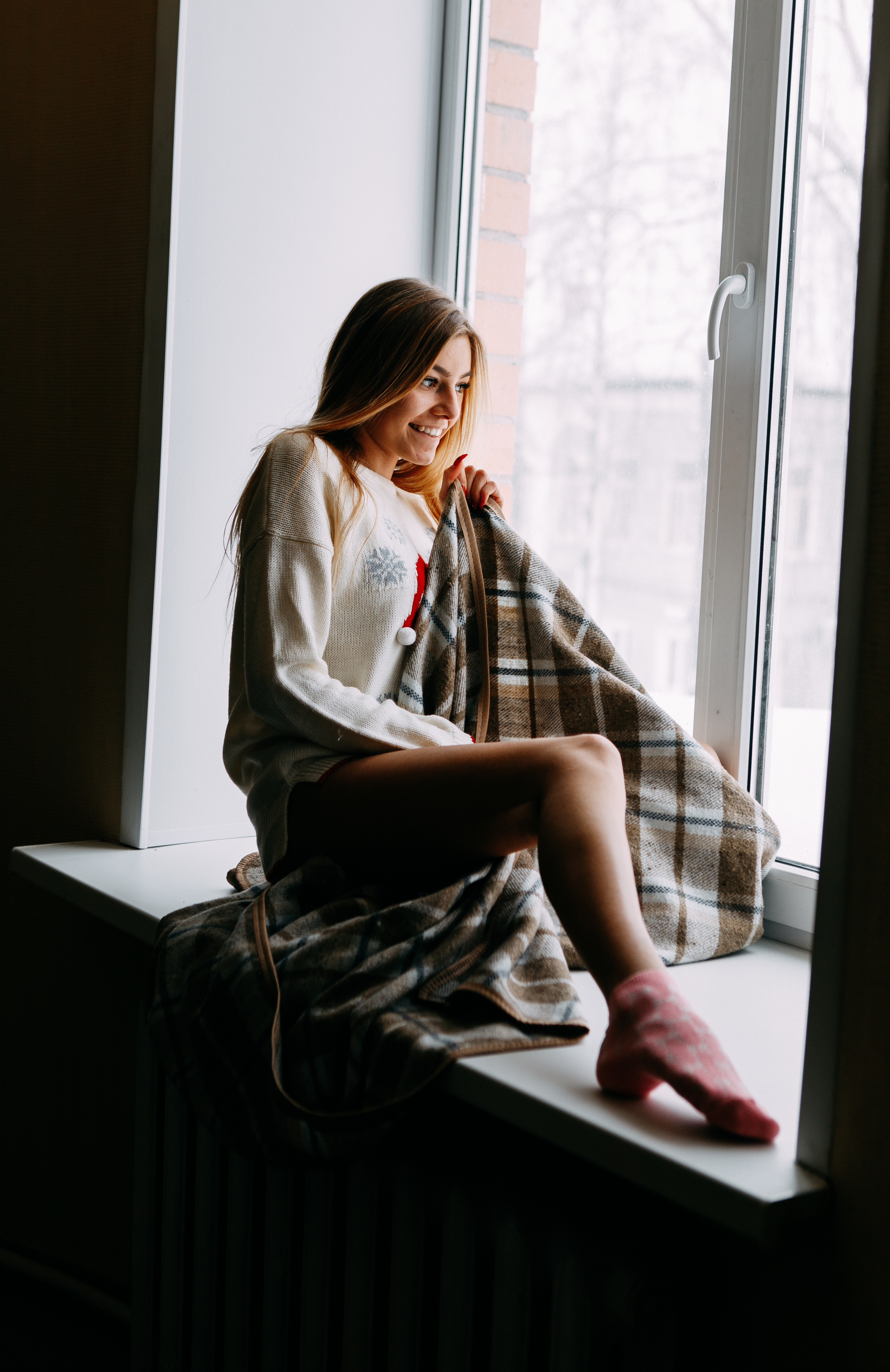 Новогодняя съемка. Фотограф г. Зубцов Елена Соколова