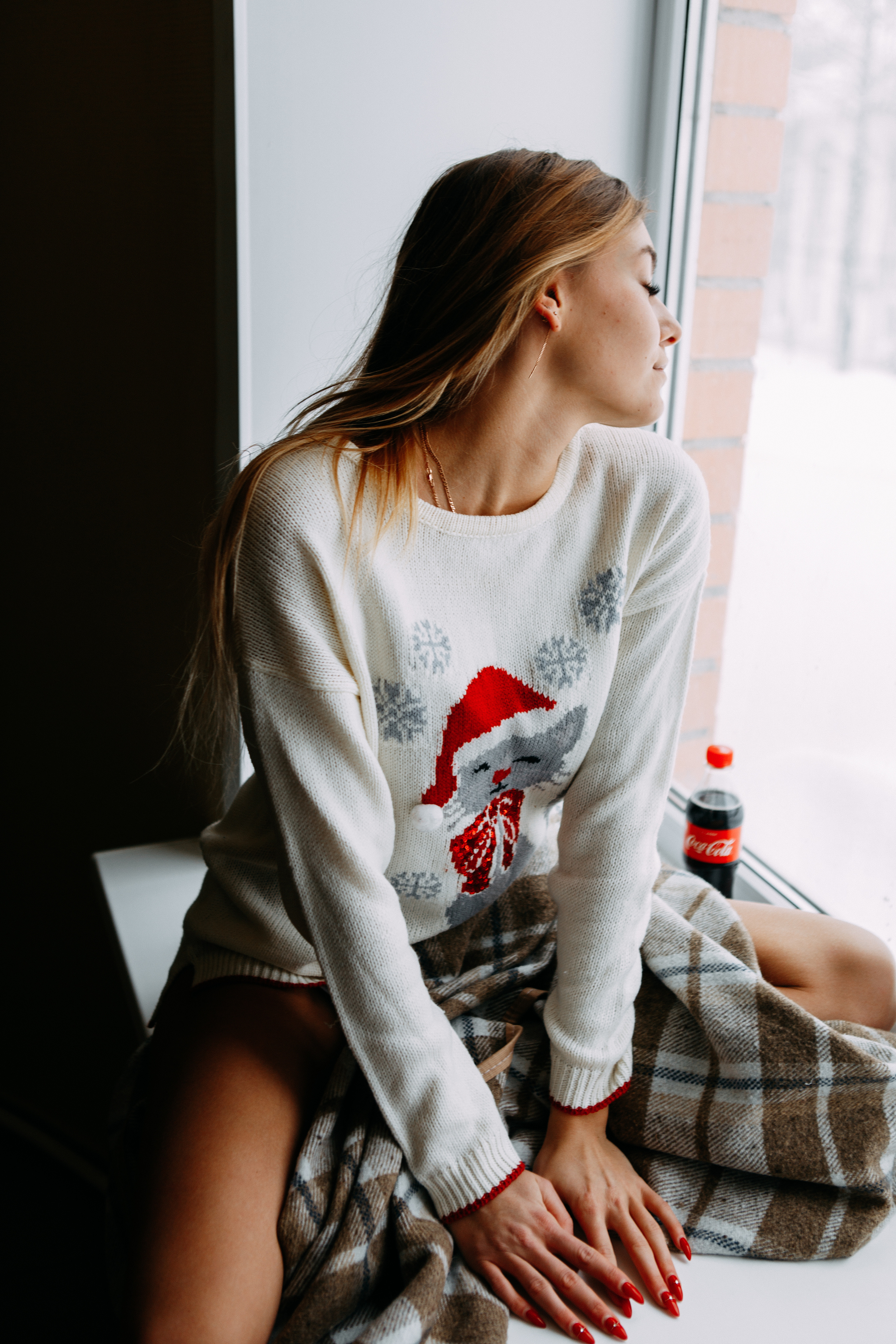 Новогодняя съемка. Фотограф г. Зубцов Елена Соколова