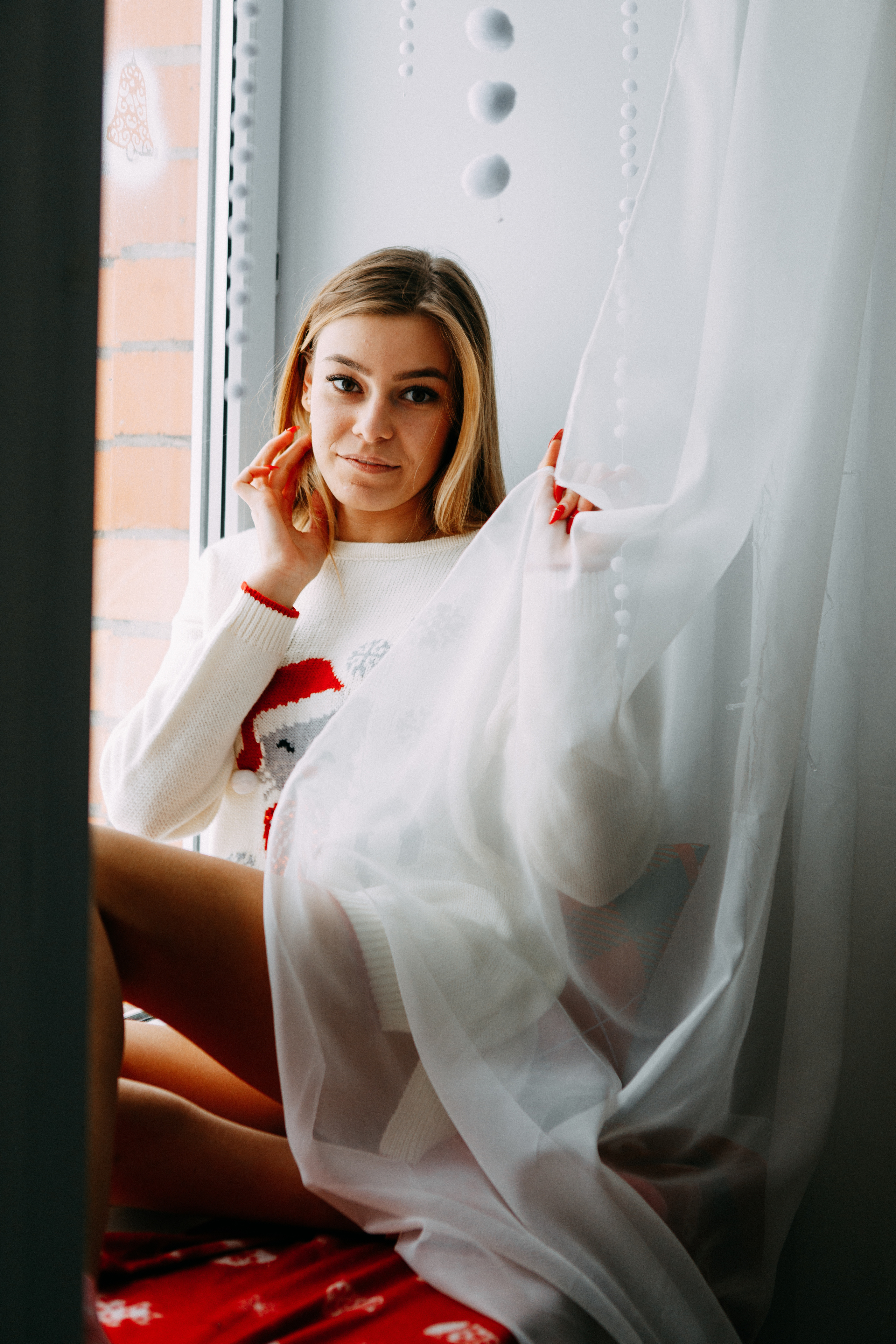 Новогодняя съемка. Фотограф г. Зубцов Елена Соколова