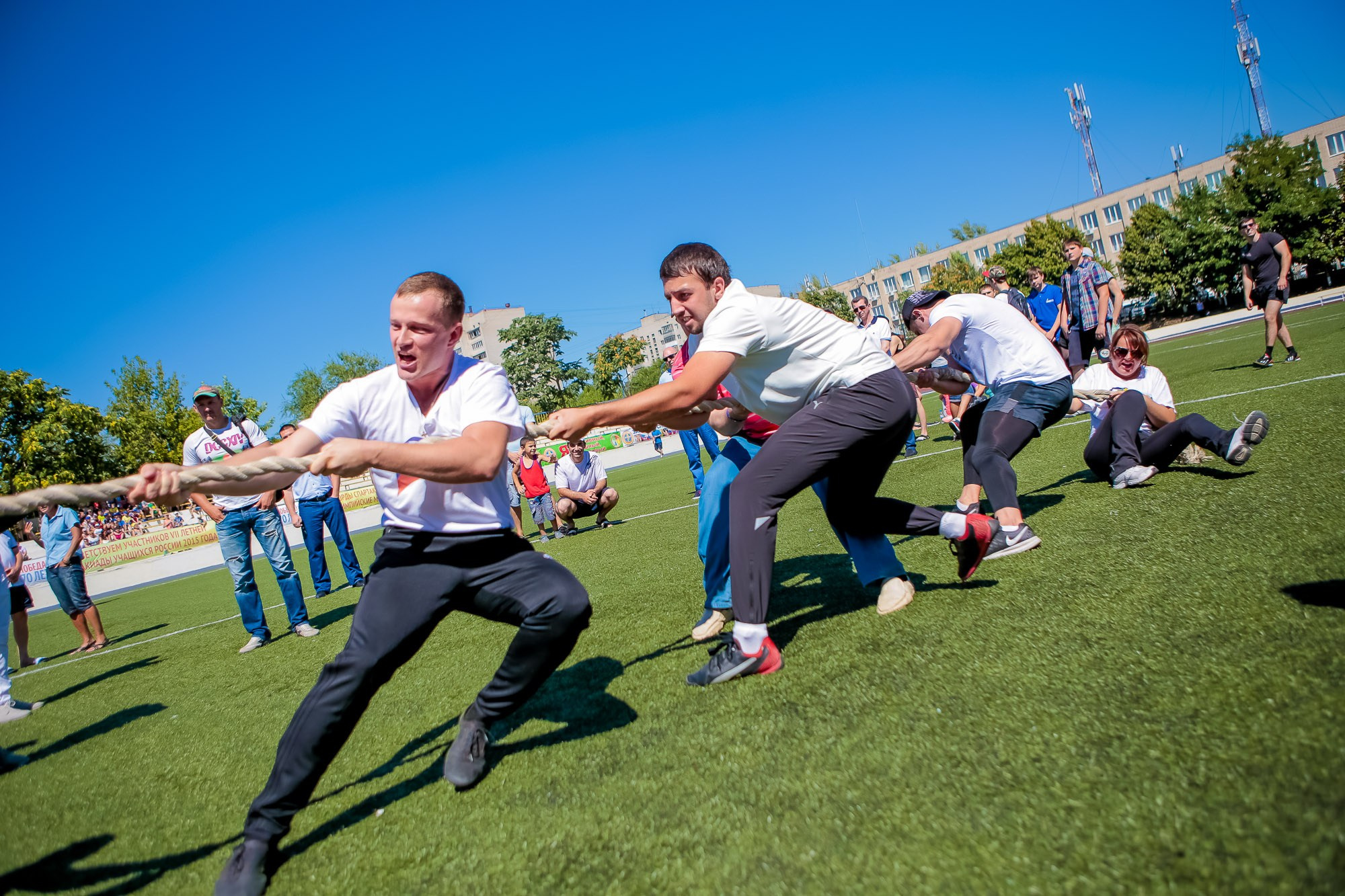 День Физкульт. Максим Матвийченко и Виктория Басова профессионалы своего дела