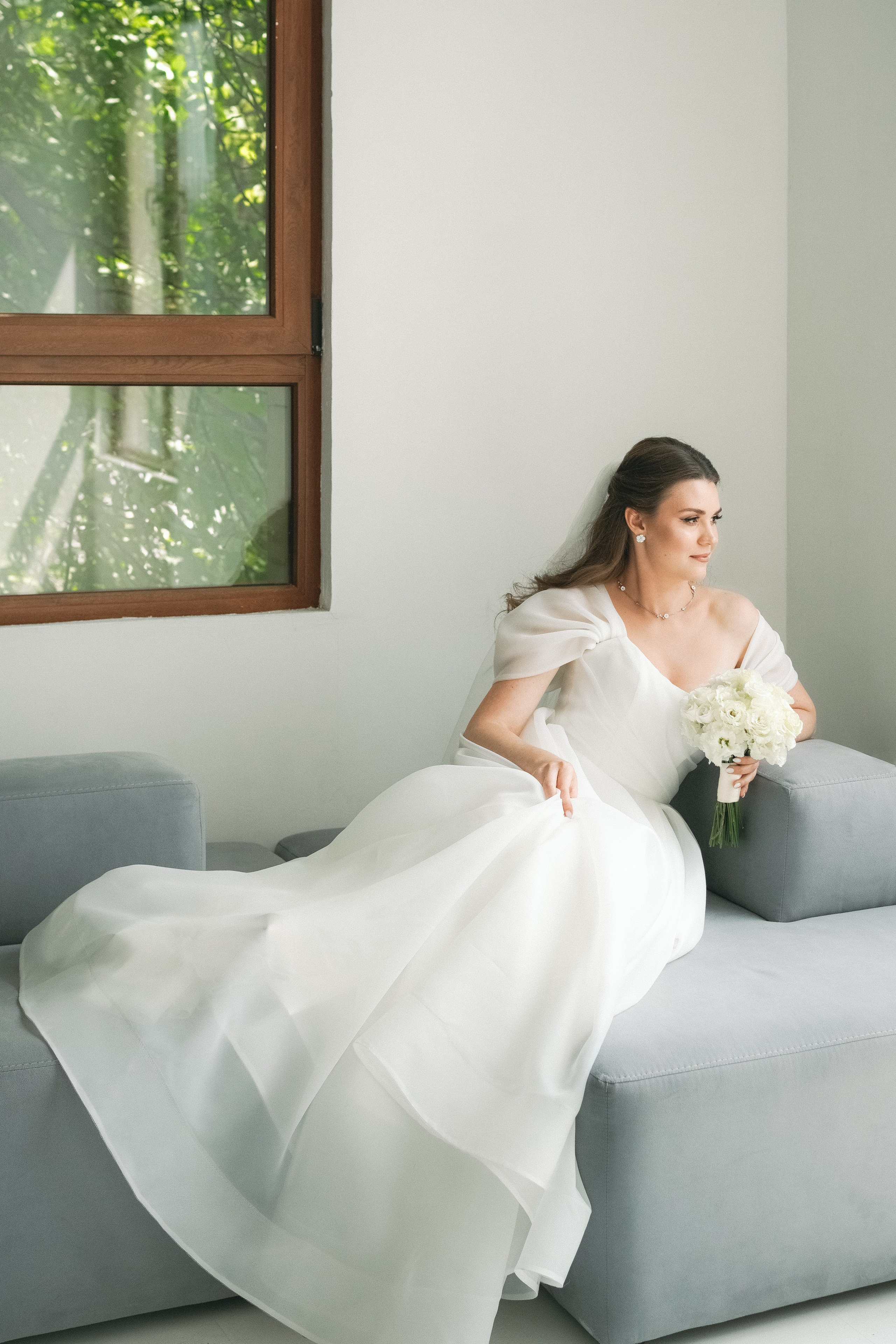 Свадебная история в студии. Свадебный и семейный фотограф Афанасьева Анна в Кисловодске