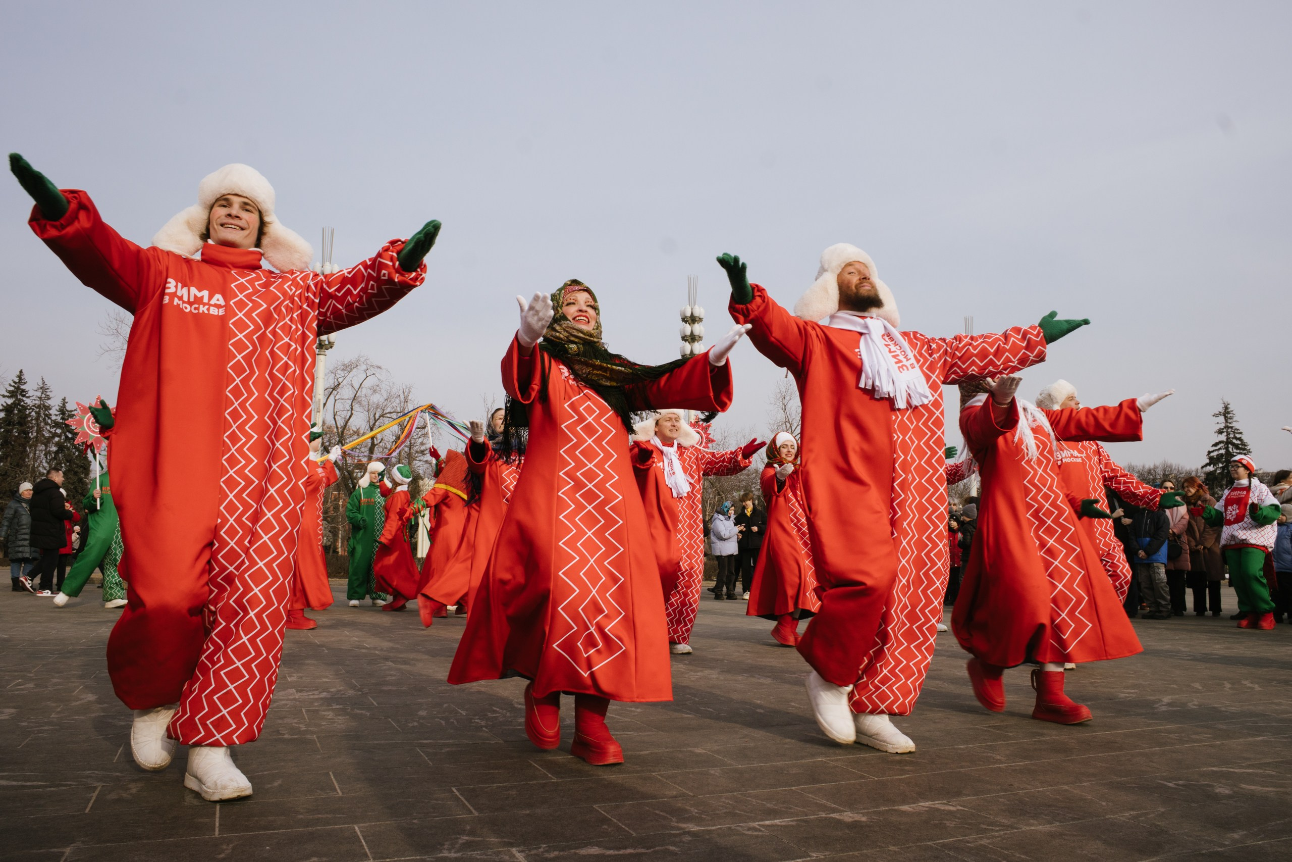 Проект «Зима в Москве» ВДНХ. Фотограф Алекс Висэро