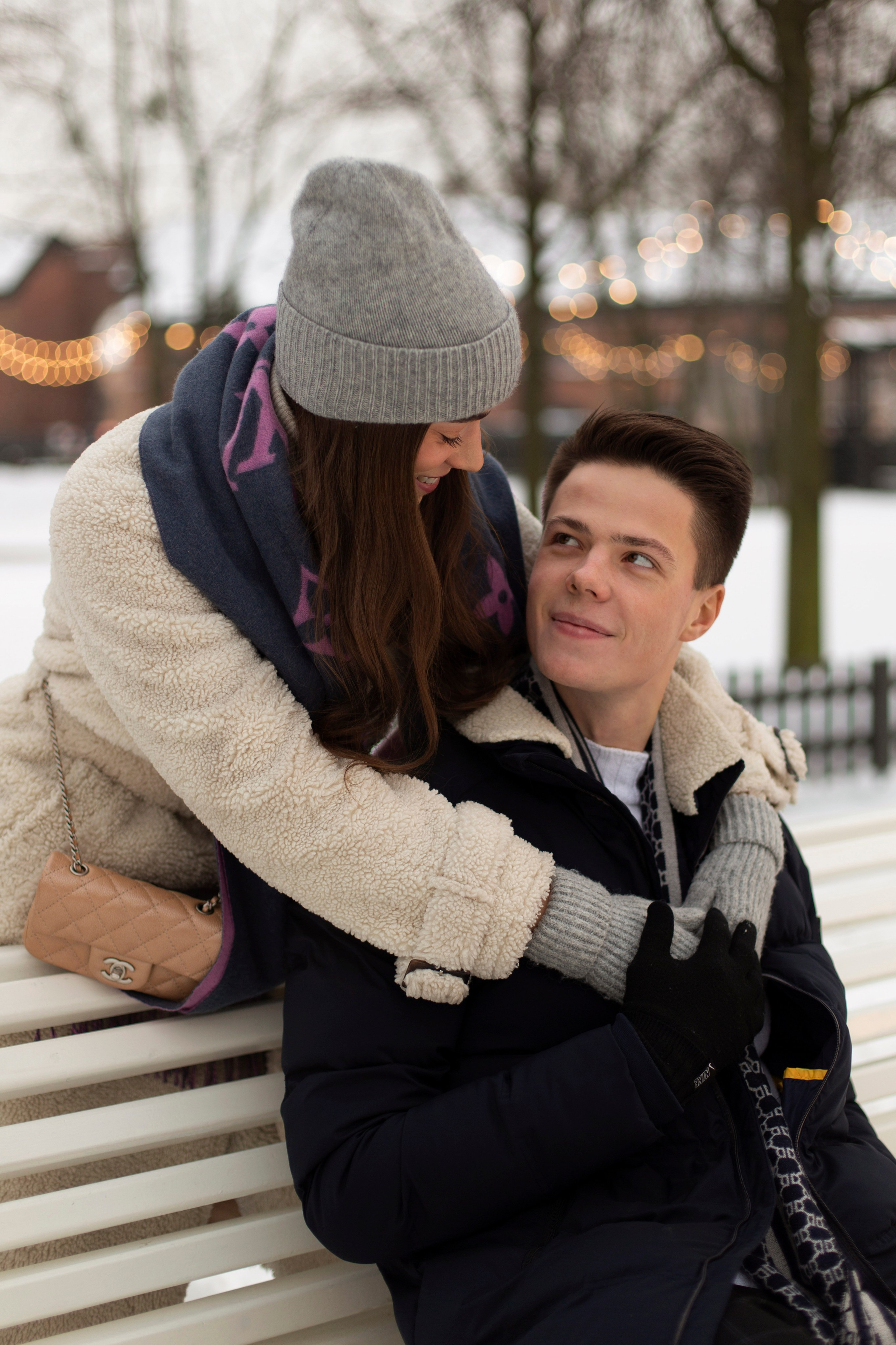 Новогоднее Love-story. Свадебный и портретный фотограф в Санкт-Петербурге Надежда Чечулина