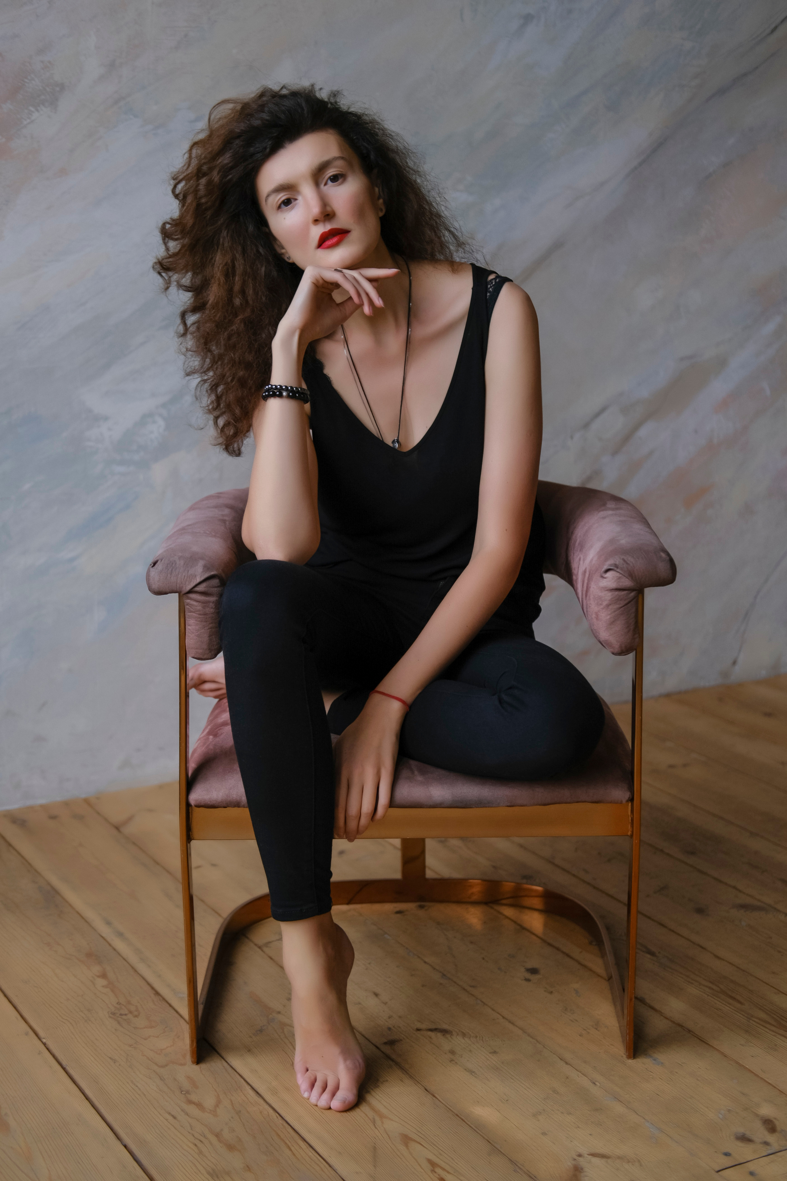 Женский портрет. Фото съёмка в студии. Любовь Потапова