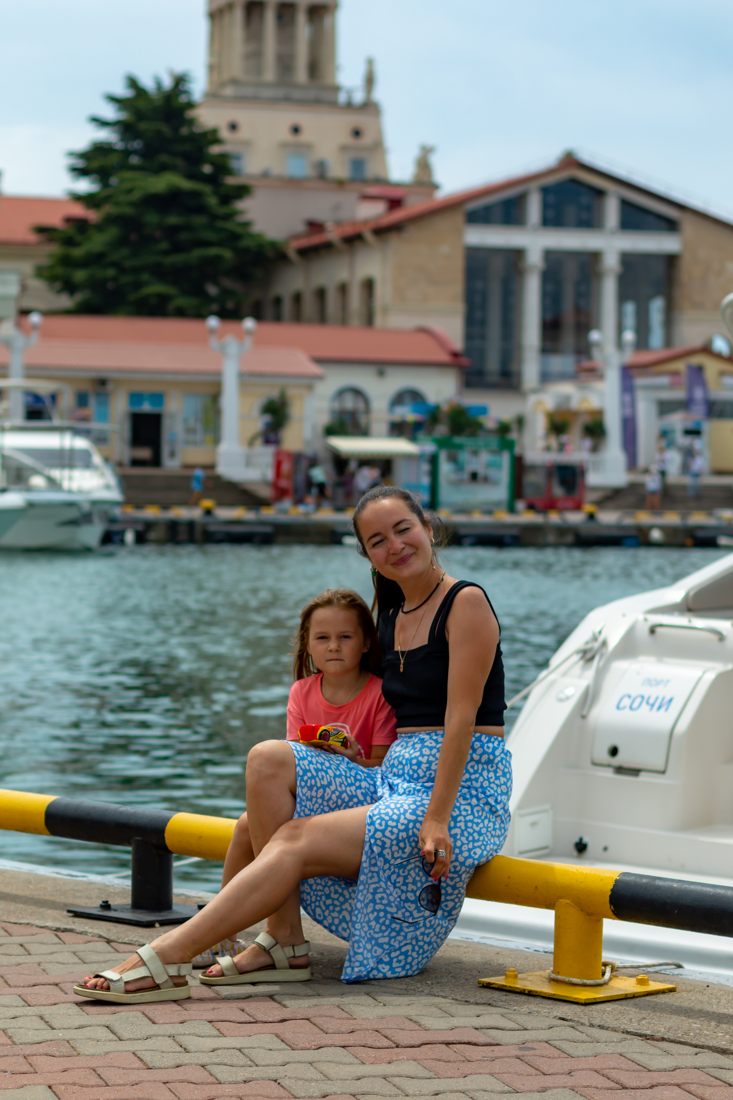 Аня с мамой и бабушкой. Фотограф в Сочи