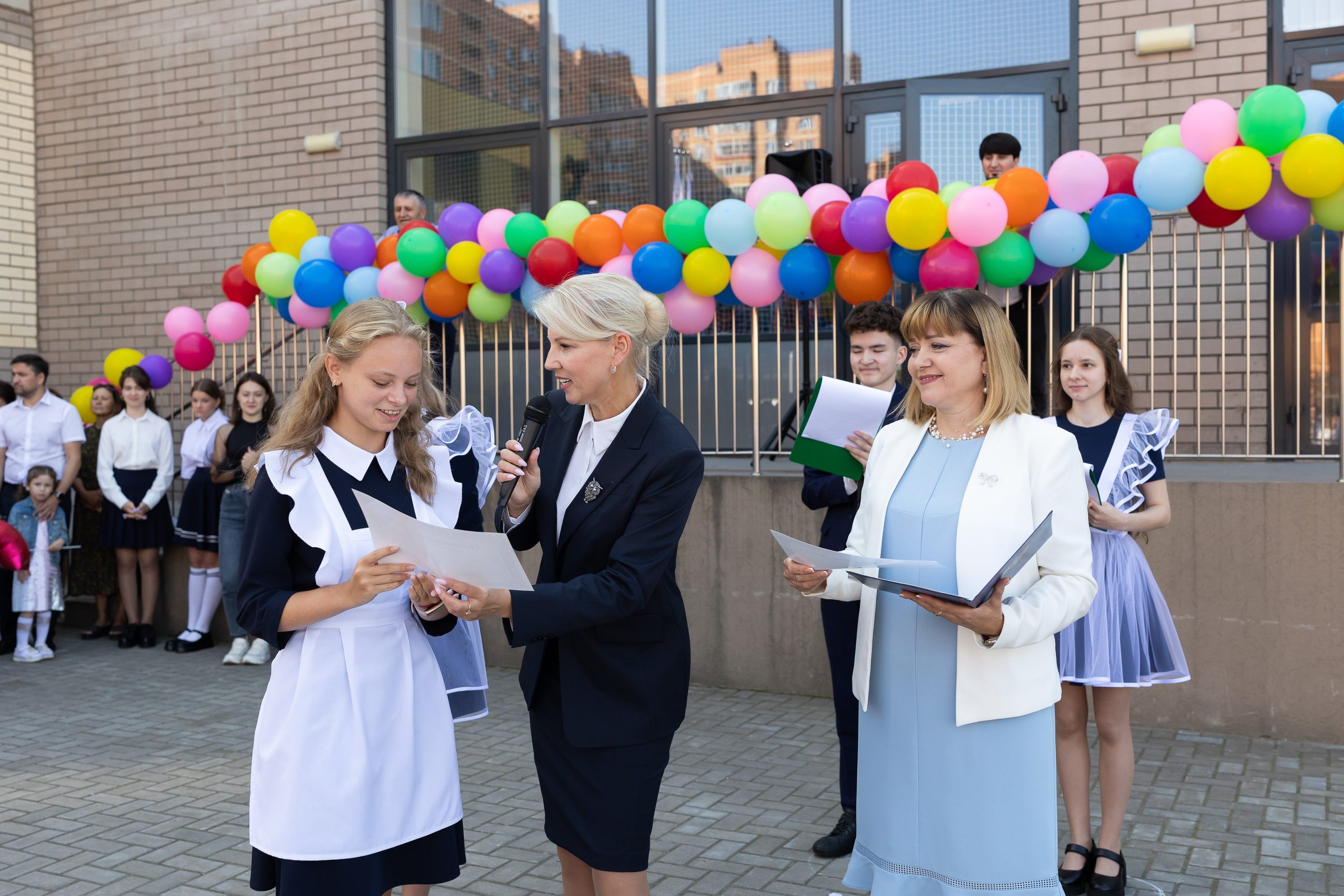 Линейка 1 сентября. Профессиональный Фотограф в Москве Андрей Славнов