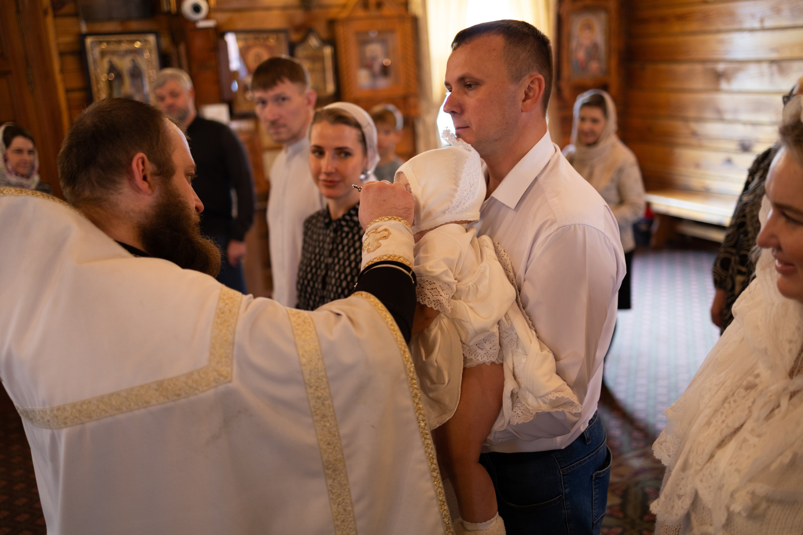 Крещение (Церковь Покрова Пресвятой Богородицы). Фотограф Березенская Ирина в Новосибирске
