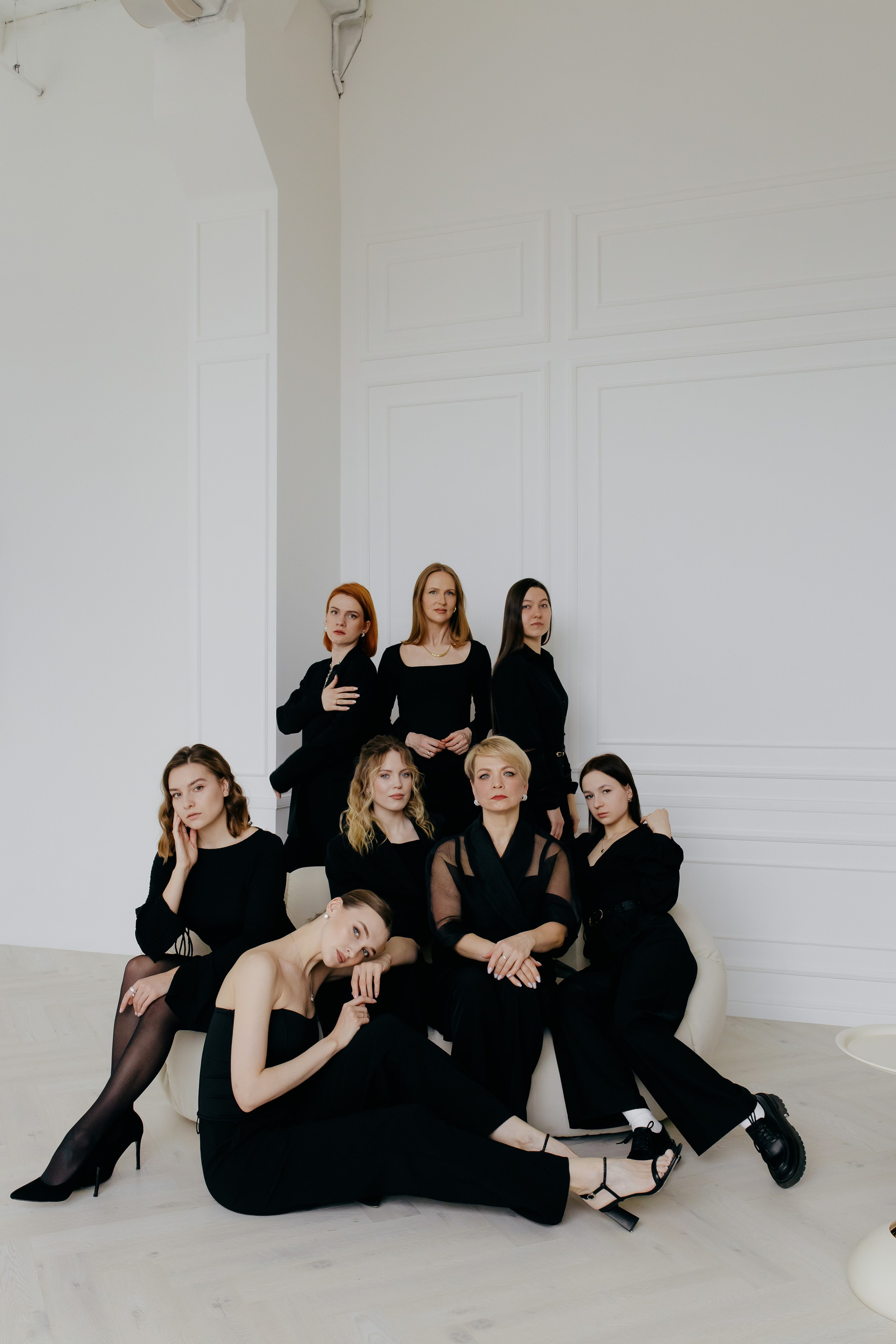 Фотоссесия коллектива Модельной школы. Фотограф в Кирове Настя Шабардина