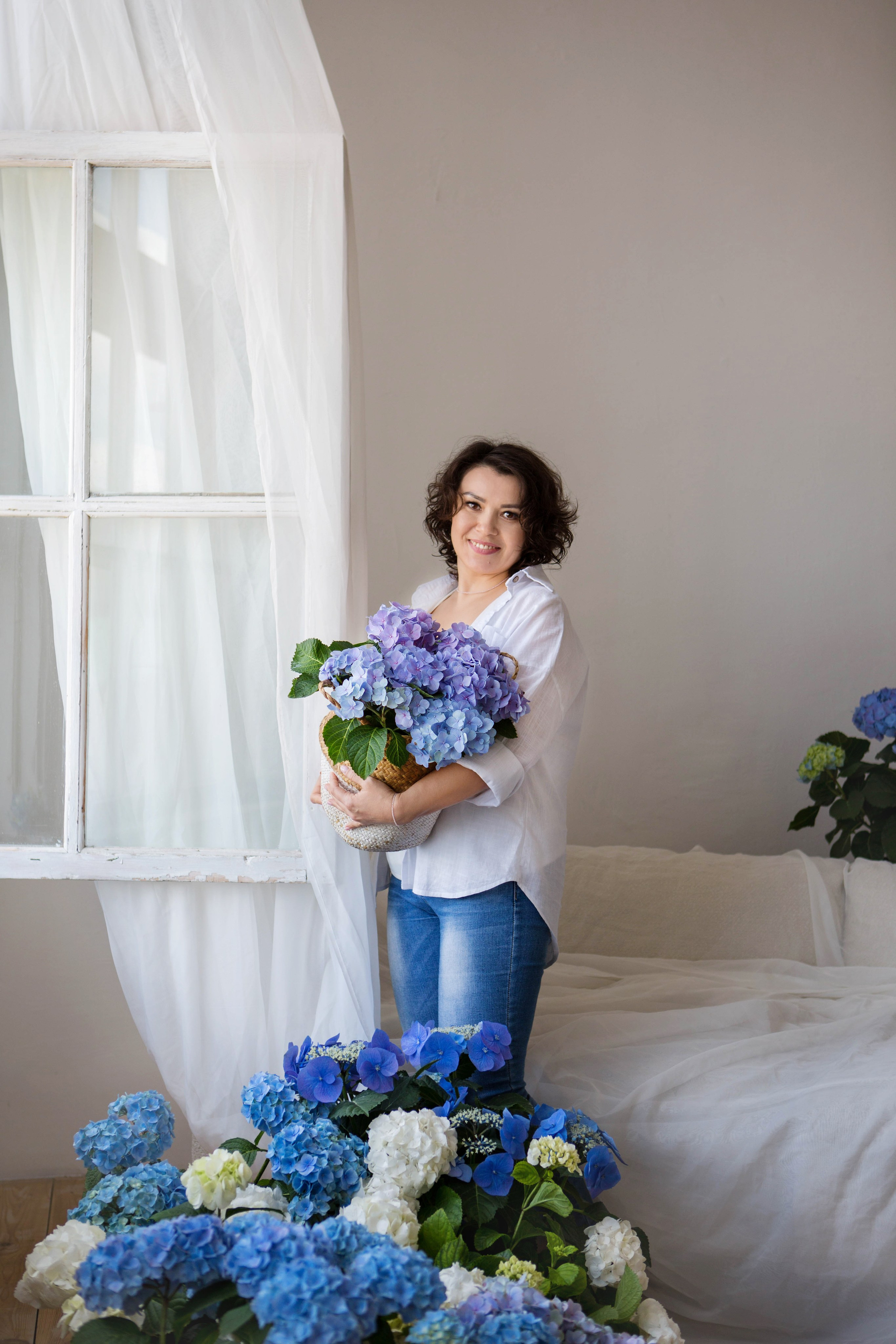 «Гортензии» студия Space Jobs. Свадебный семейный и детский фотограф в Краснодаре Карина Федоровская