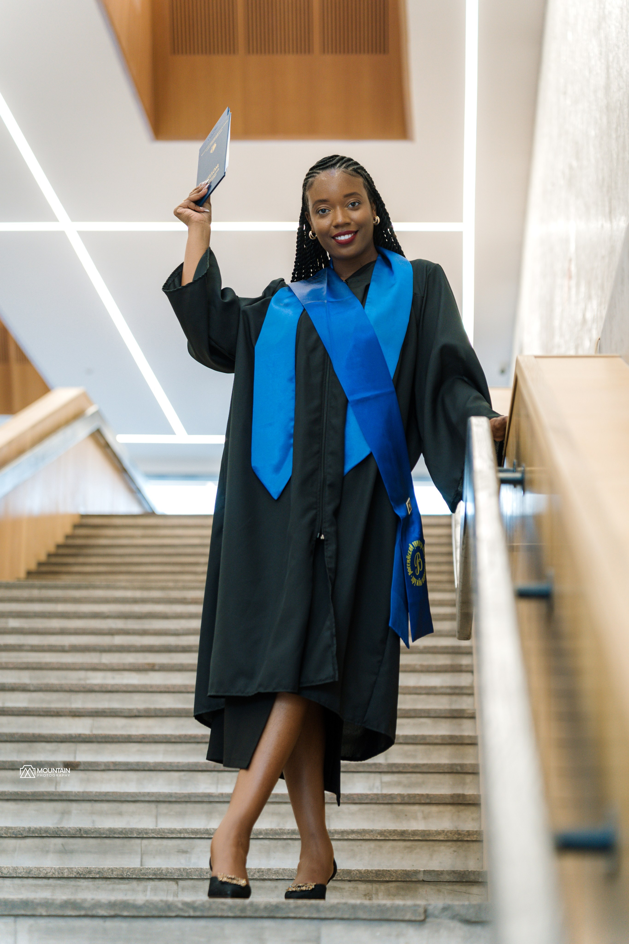 Remise des diplômes. Photographe basé à Moscou