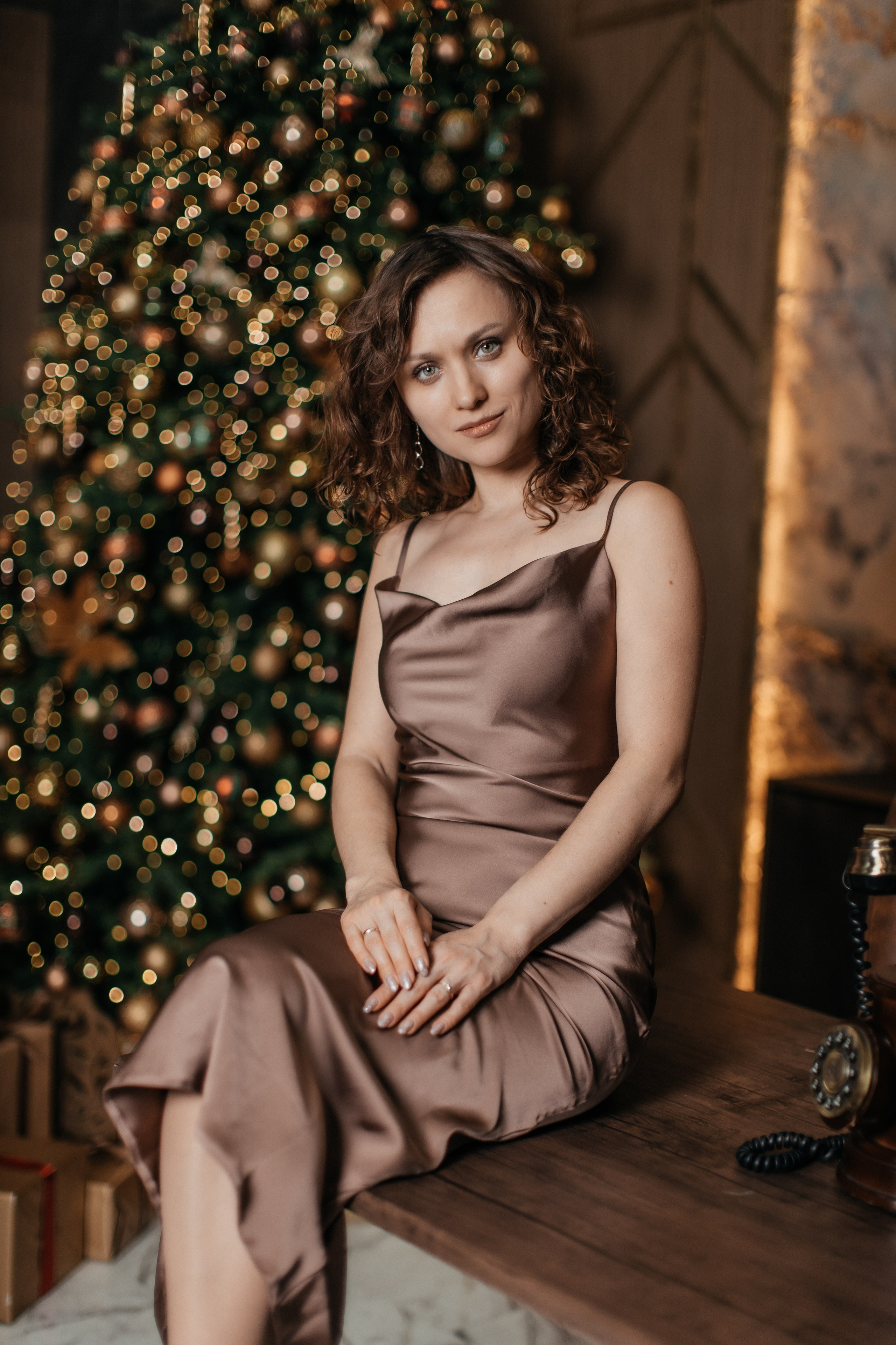 Лена и ее семья. Новогодняя история. Свадебный и семейный фотограф Савельева Дарья