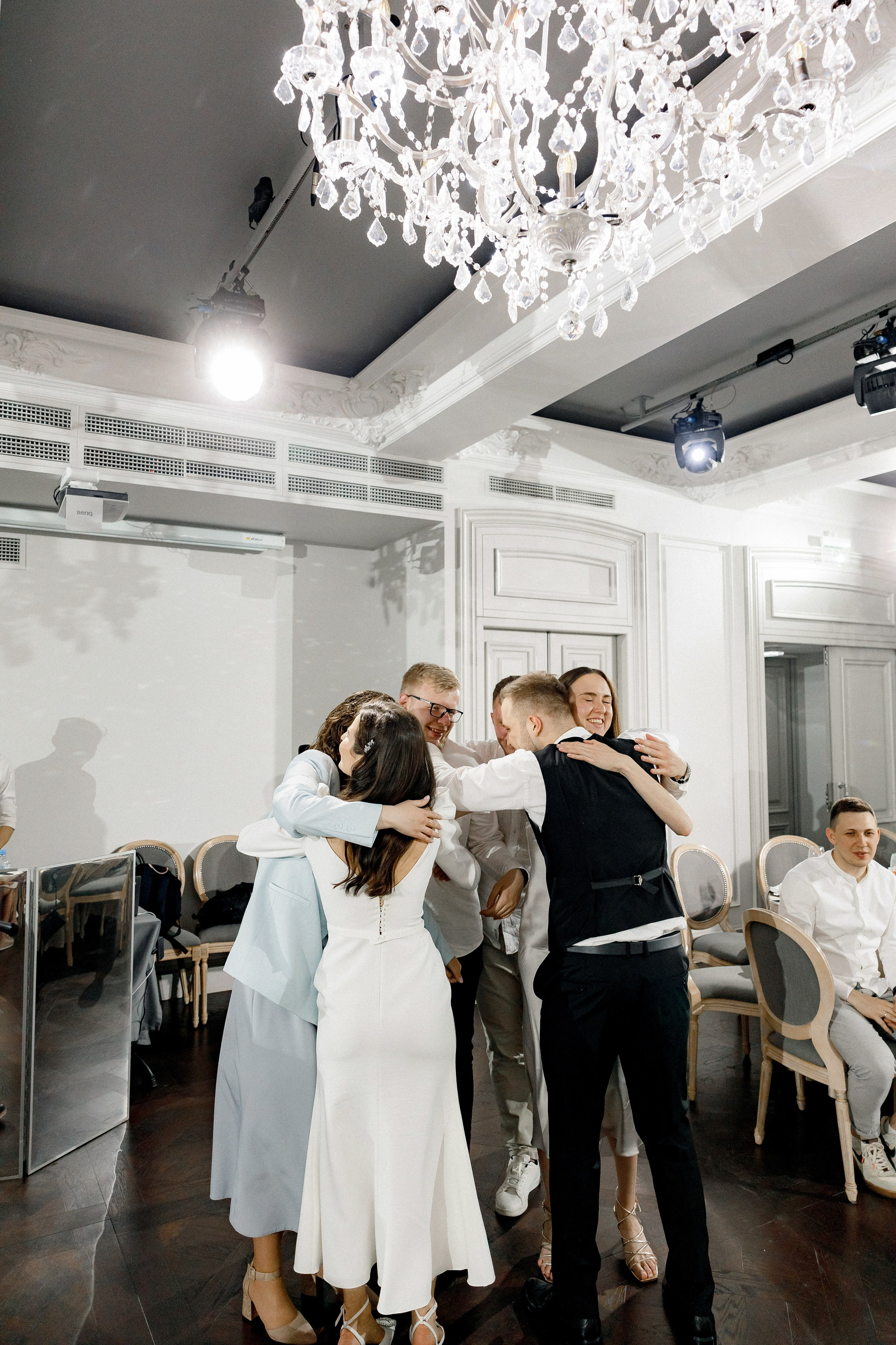 Свадебный ужин в Ресторане Michel на Красной Пресне. Свадебный фотограф в Москве и Санкт-Петербурге Денис Ходюков